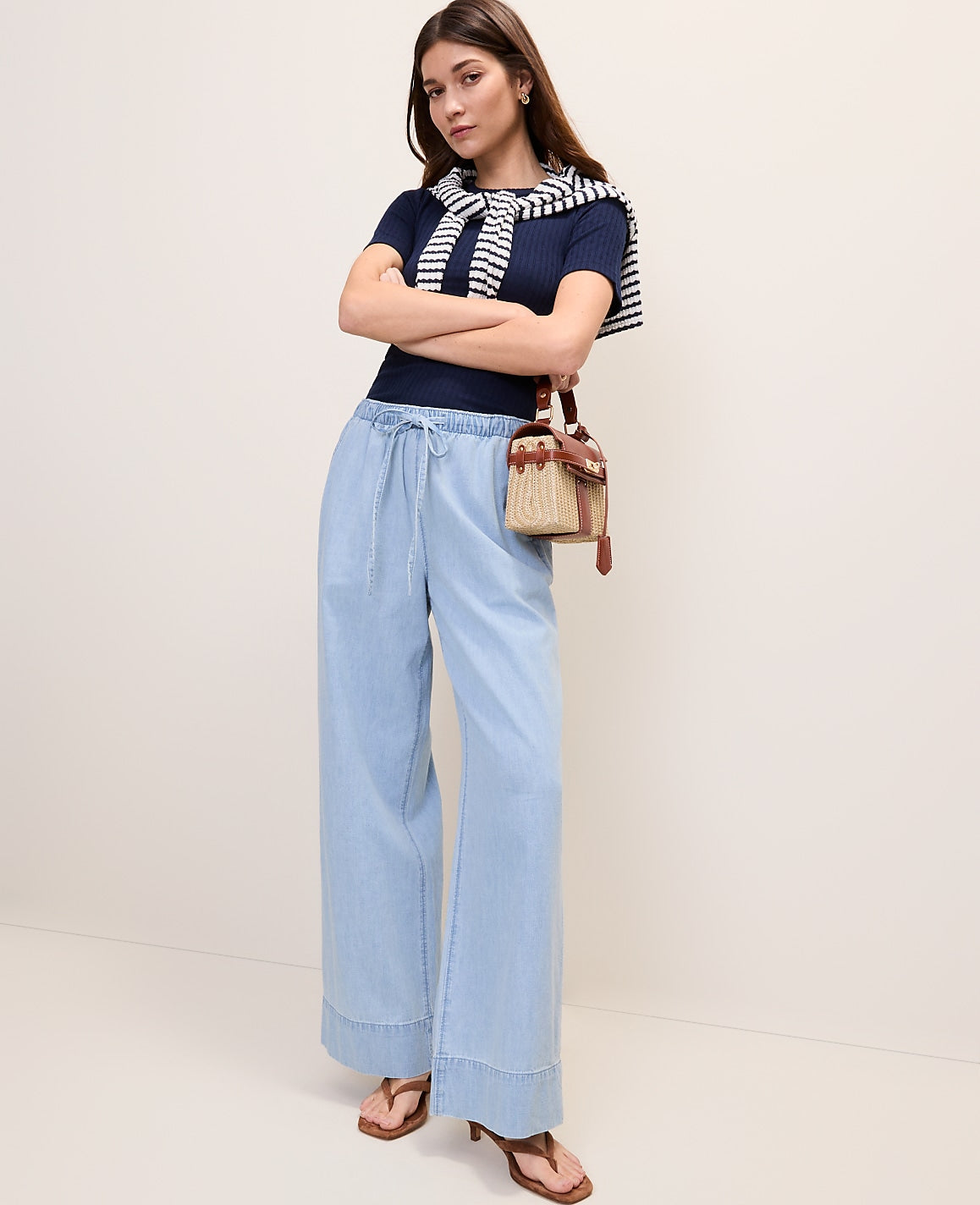 The Relaxed Wide-Leg Jean | Ann Taylor