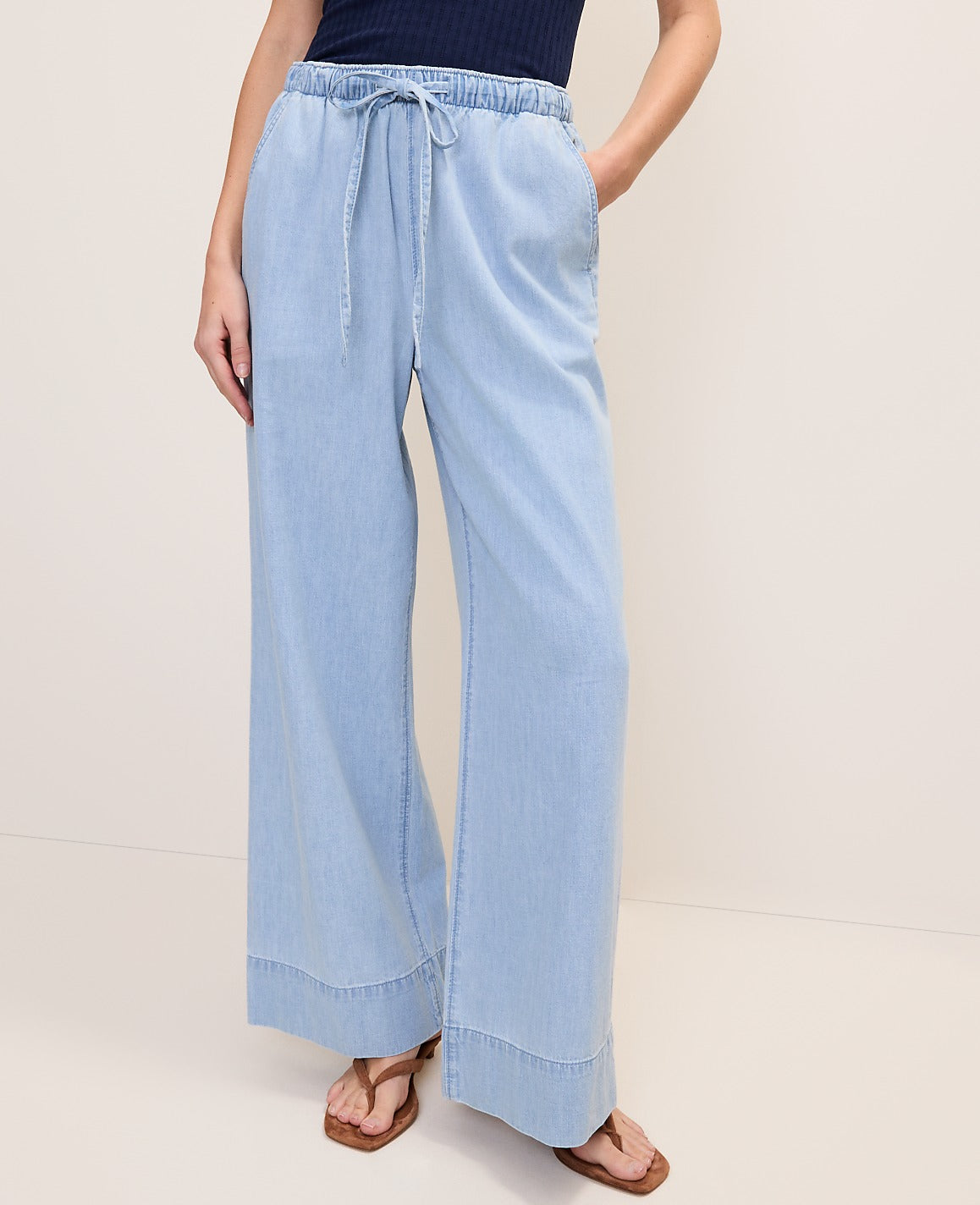 The Relaxed Wide-Leg Jean | Ann Taylor