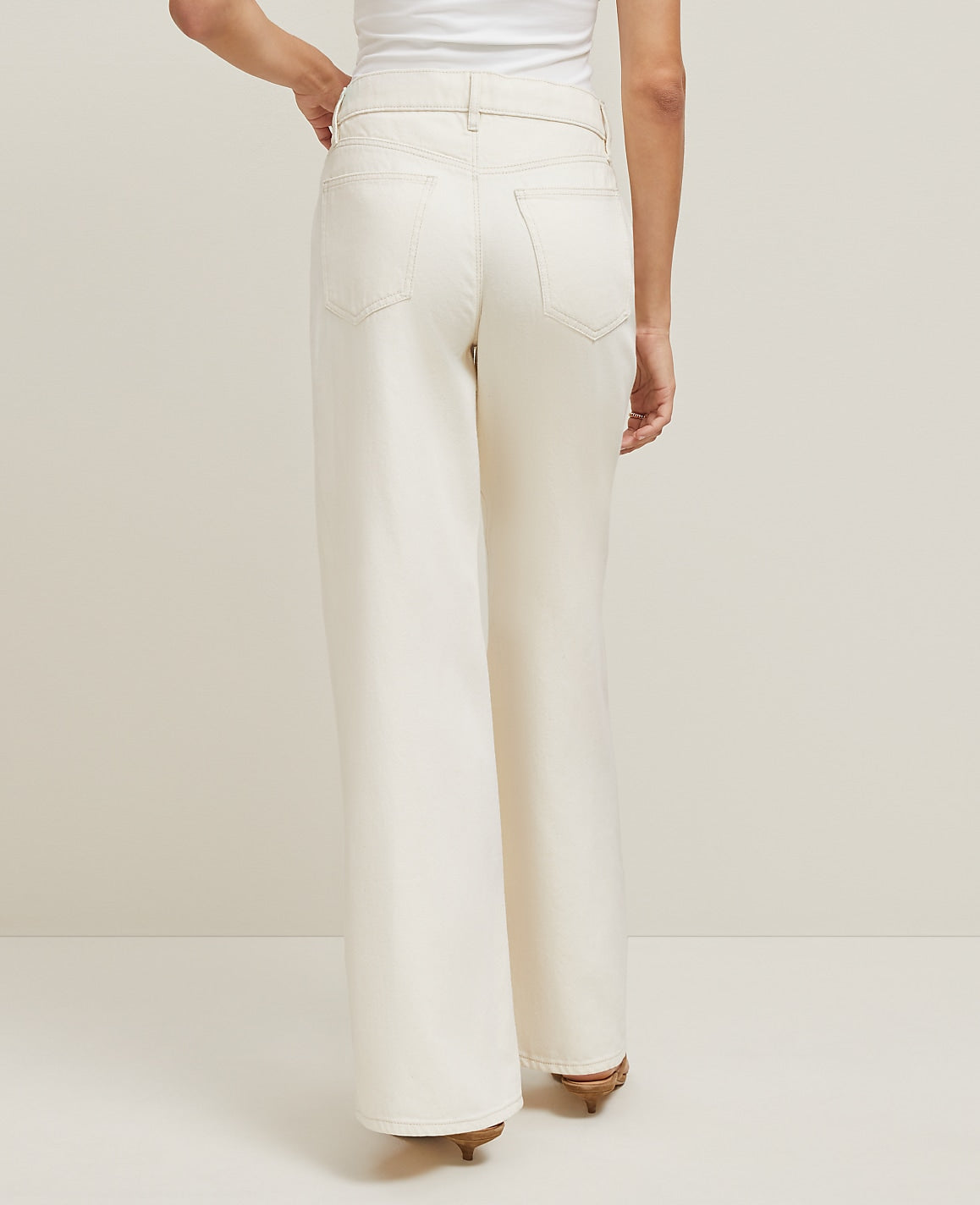 The Drawstring Slouchy  Jean | Ann Taylor