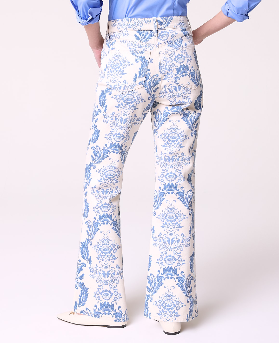Weekend Toile Boot Jean | Ann Taylor