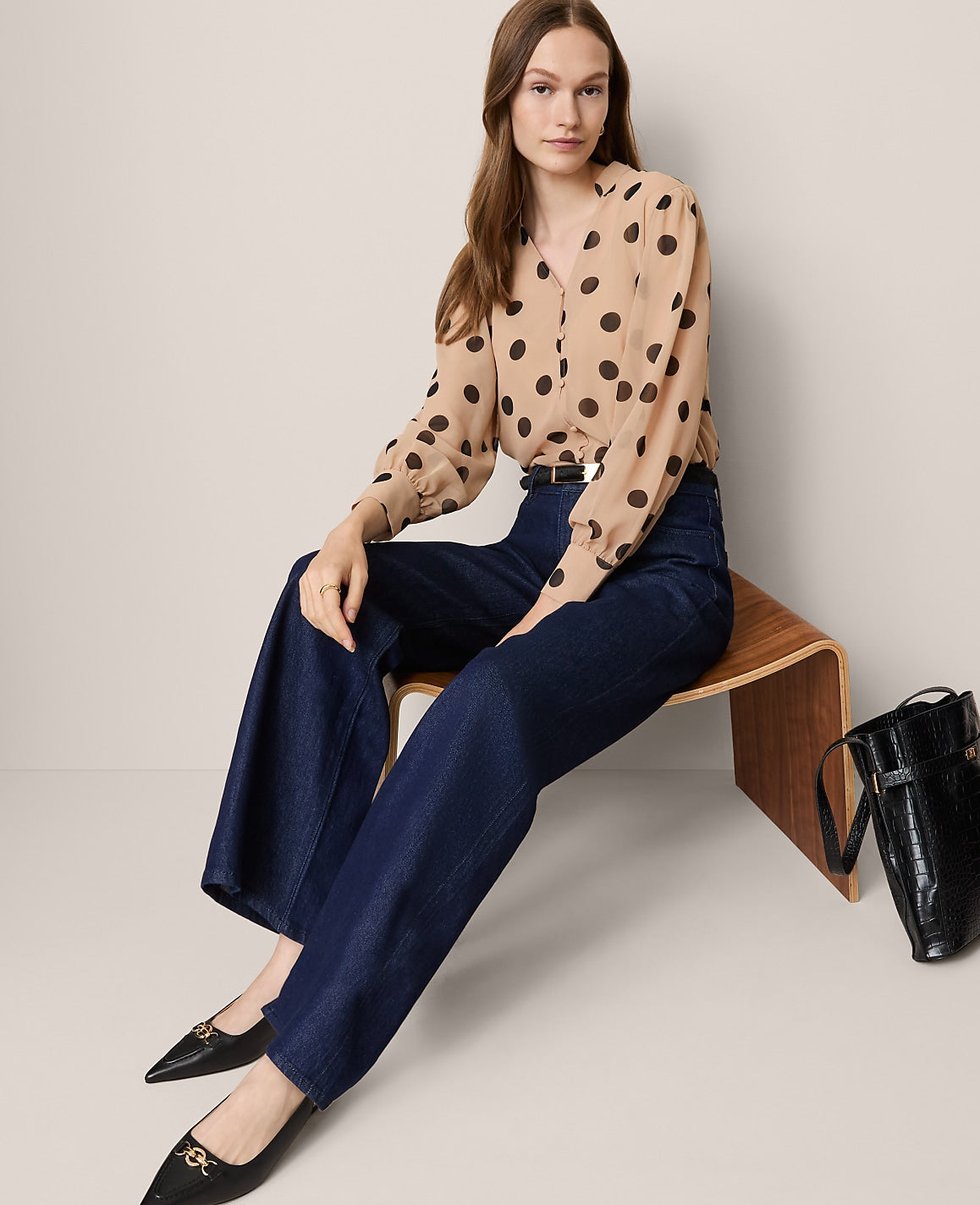 The Wide-Leg Jean | Ann Taylor
