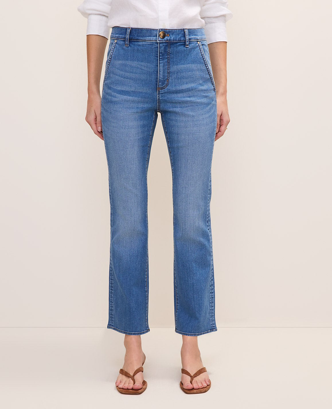 The Cropped Boot Jean — Curvy Fit | Ann Taylor