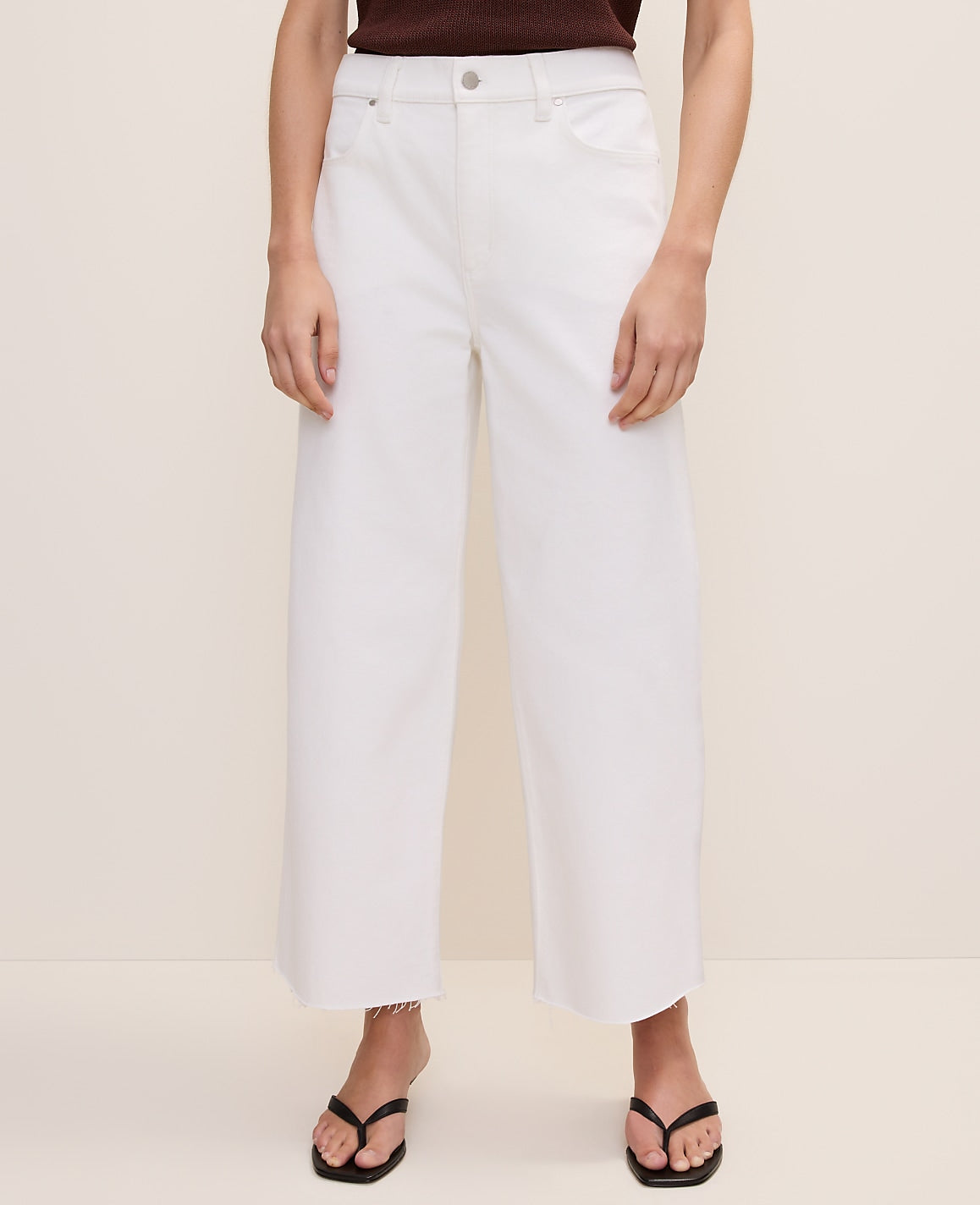 The Wide-Leg Crop Jean — Curvy Fit | Ann Taylor
