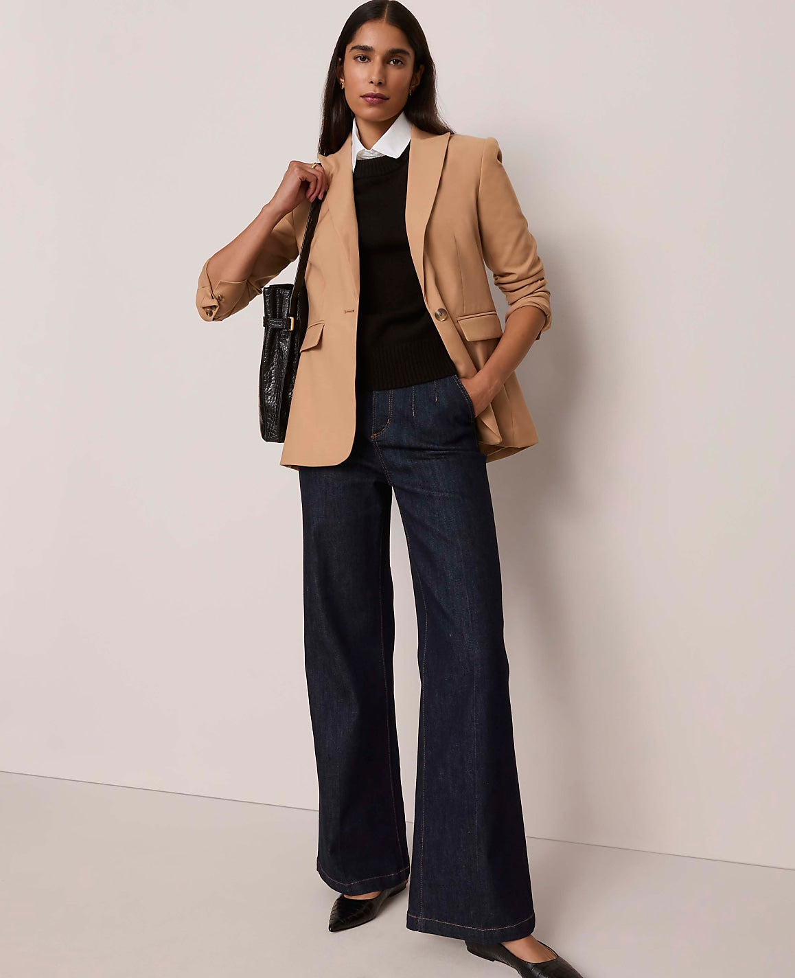 The Darted Waist Trouser Jean | Ann Taylor