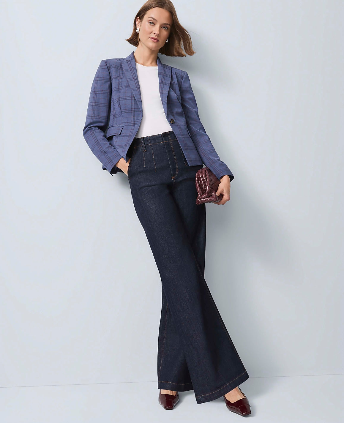 The Darted Waist Trouser Jean | Ann Taylor