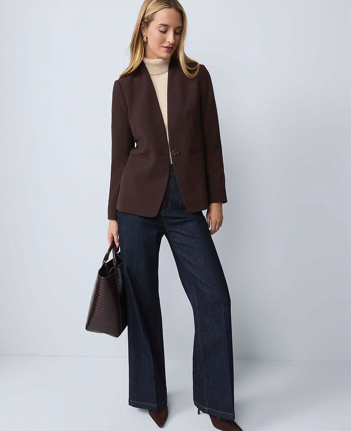 The Darted Waist Trouser Jean | Ann Taylor