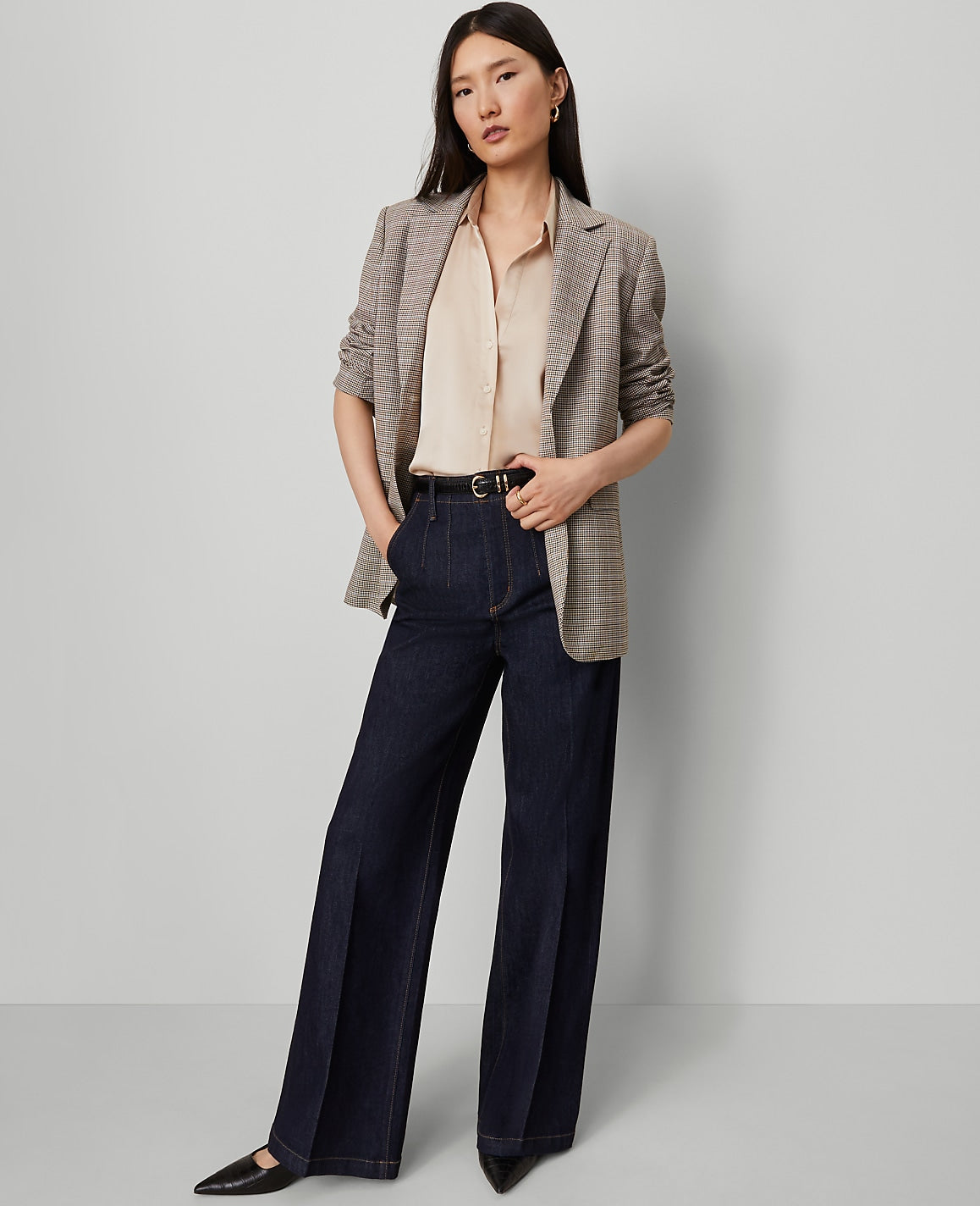 The Darted Waist Trouser Jean | Ann Taylor