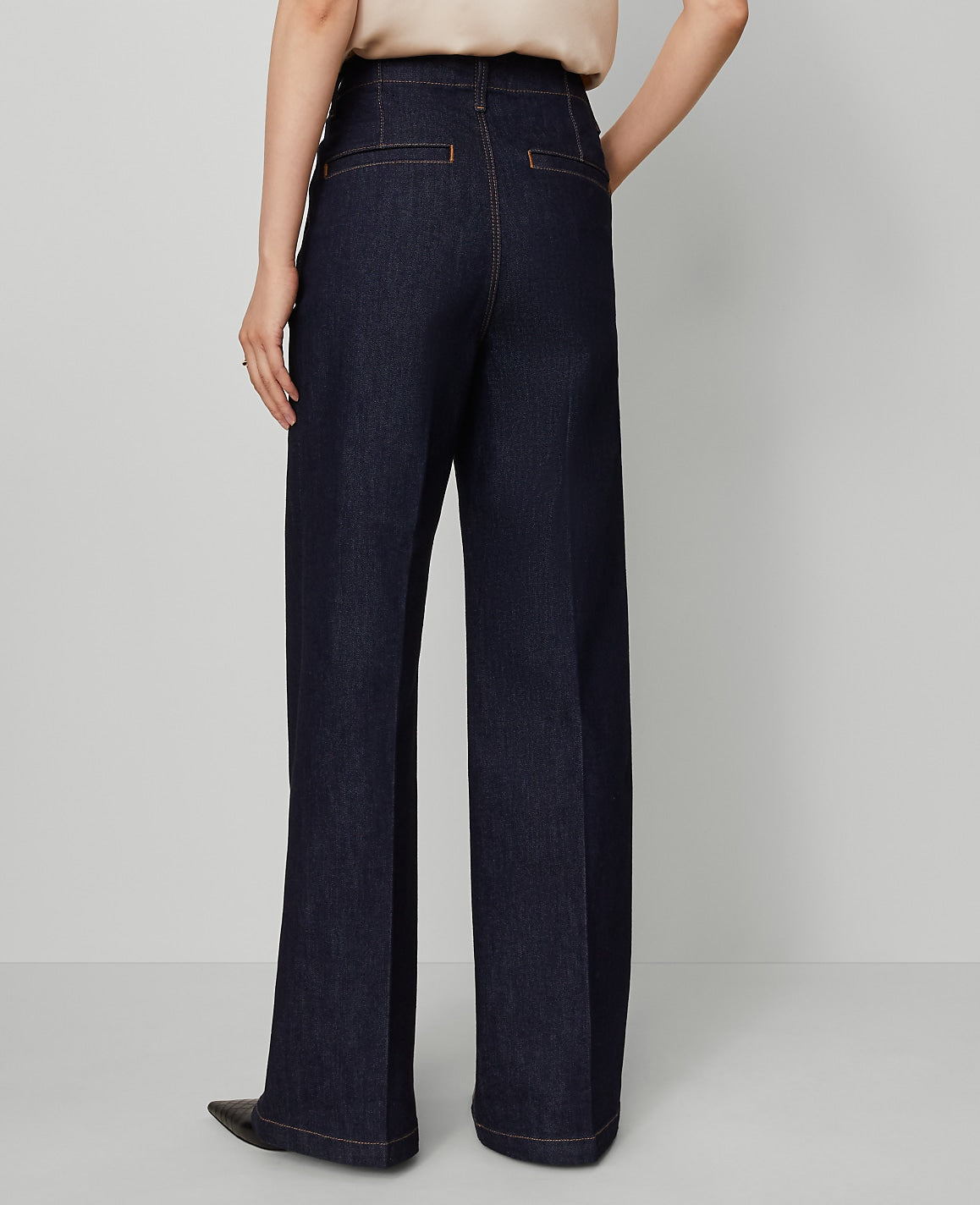 The Darted Waist Trouser Jean | Ann Taylor