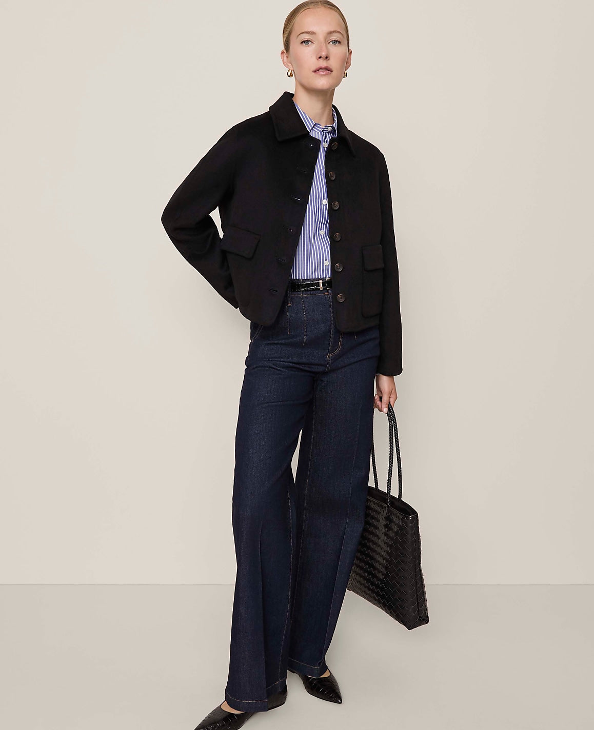 The Darted Waist Trouser Jean | Ann Taylor
