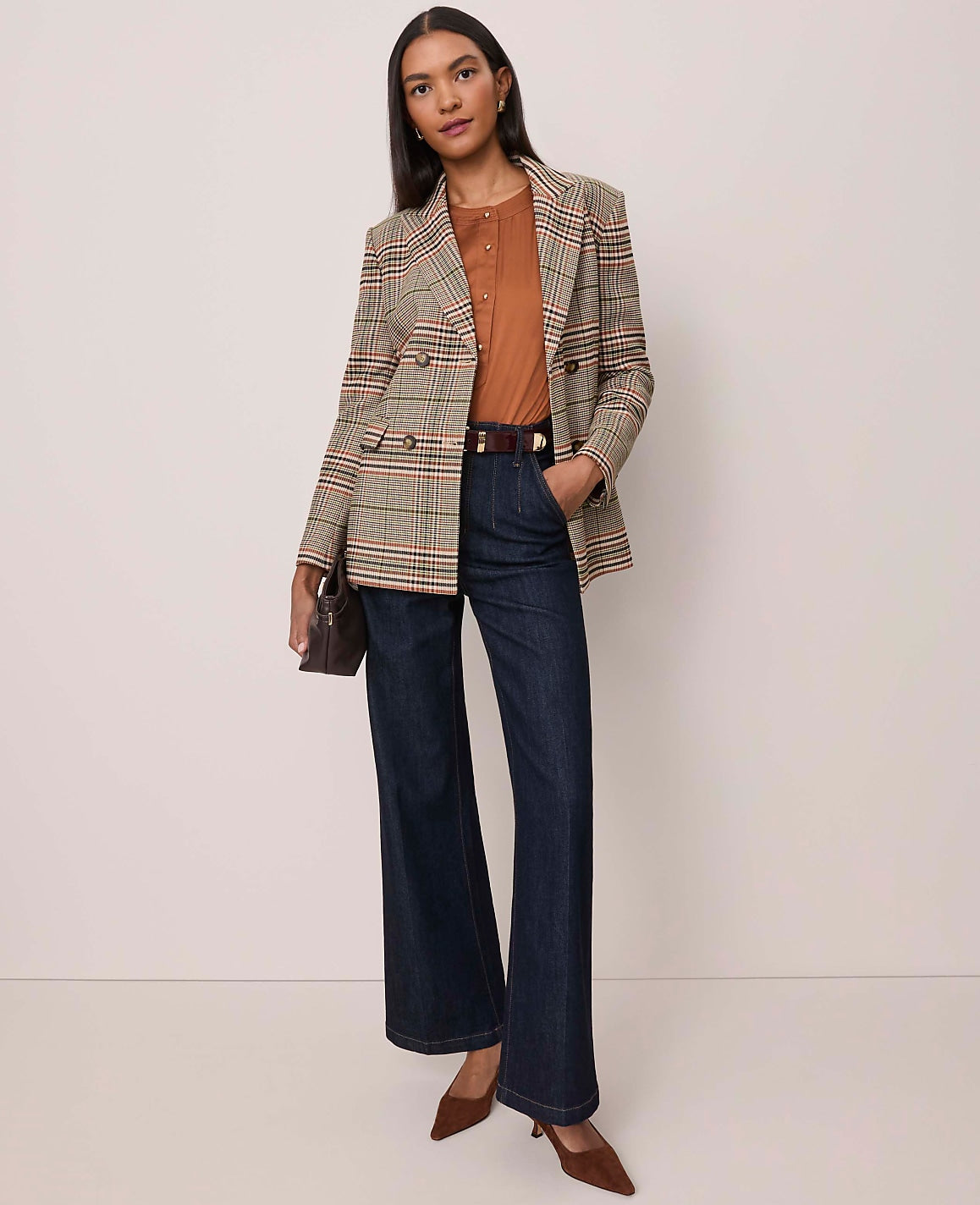 The Darted Waist Trouser Jean | Ann Taylor