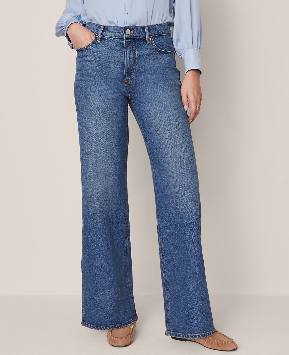 The Wide-Leg Jean | Ann Taylor