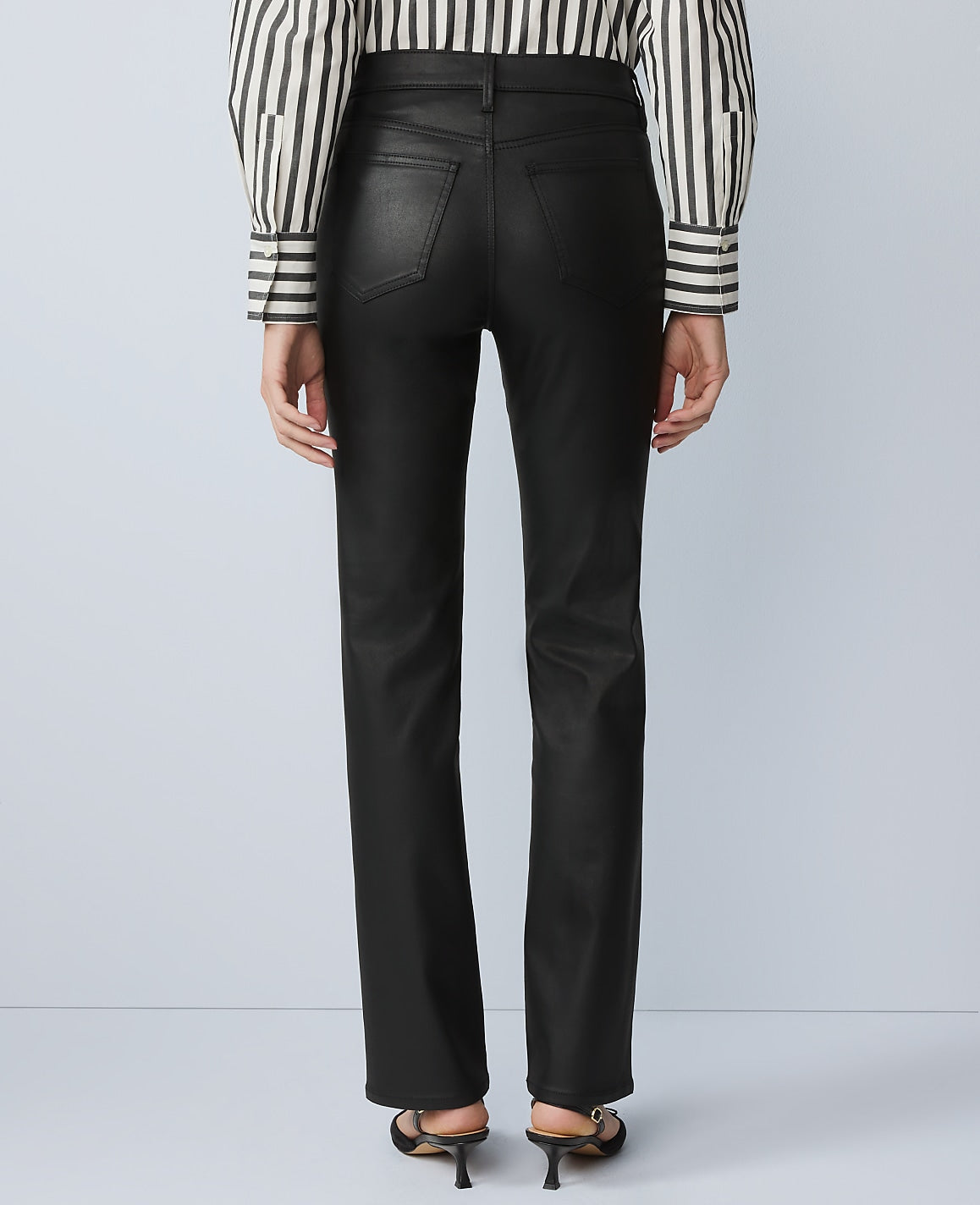 The Coated Perfect Straight Jean | Ann Taylor
