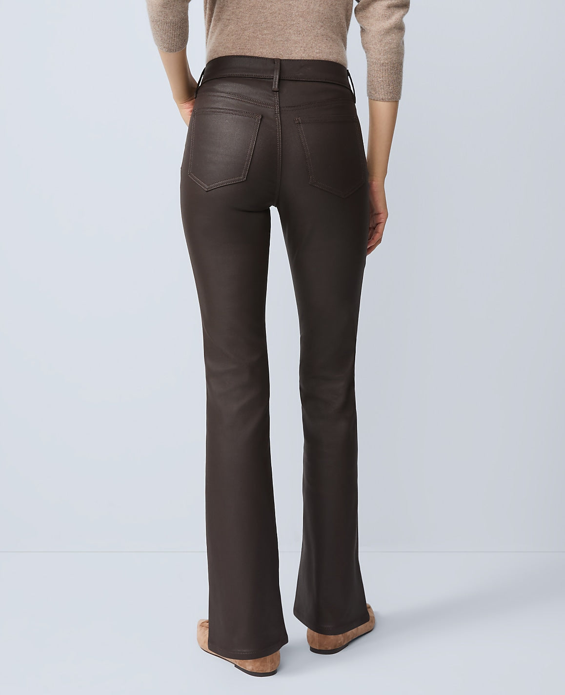 The Coated Boot Jean | Ann Taylor