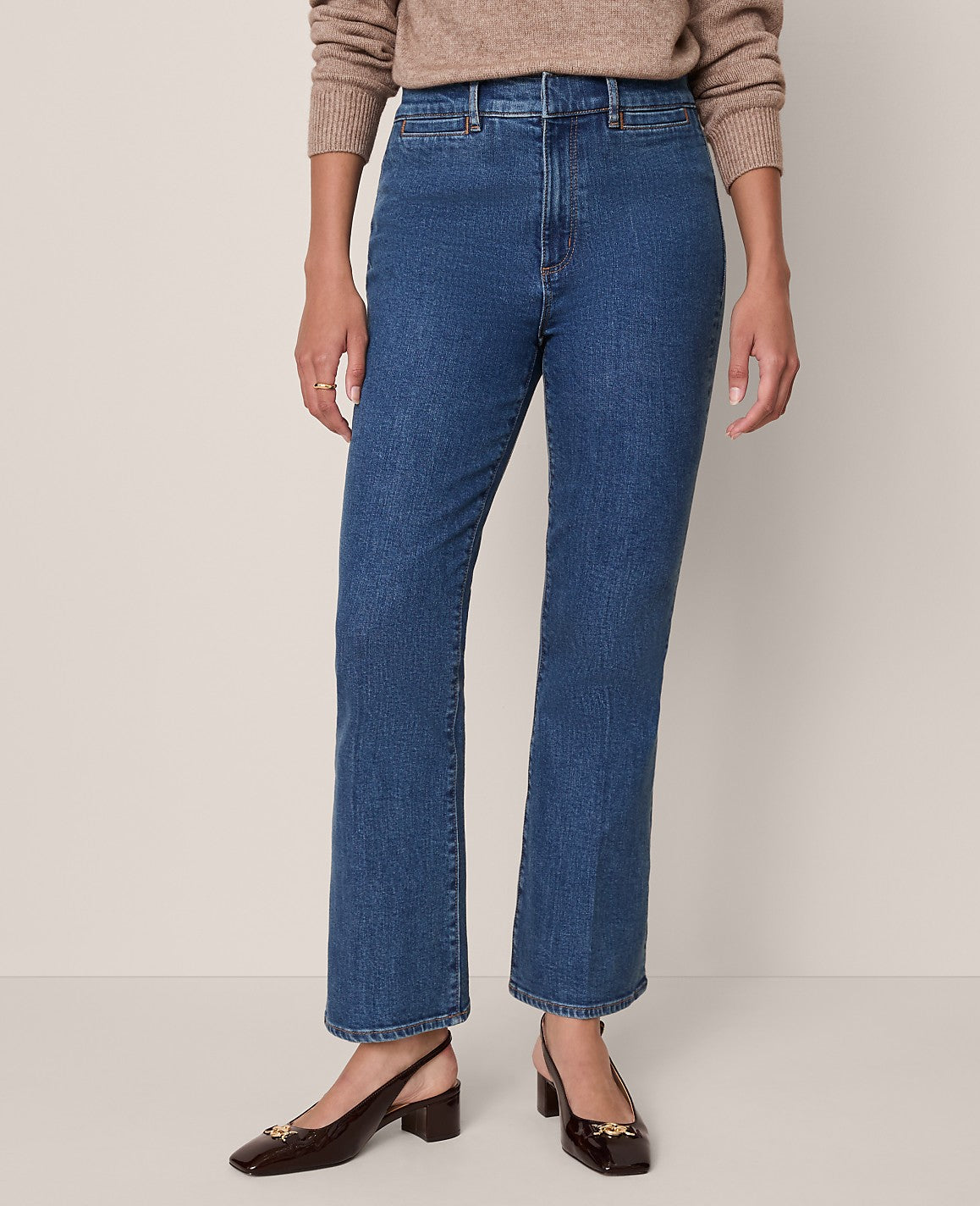 The Boot Crop Jean — Curvy Fit | Ann Taylor
