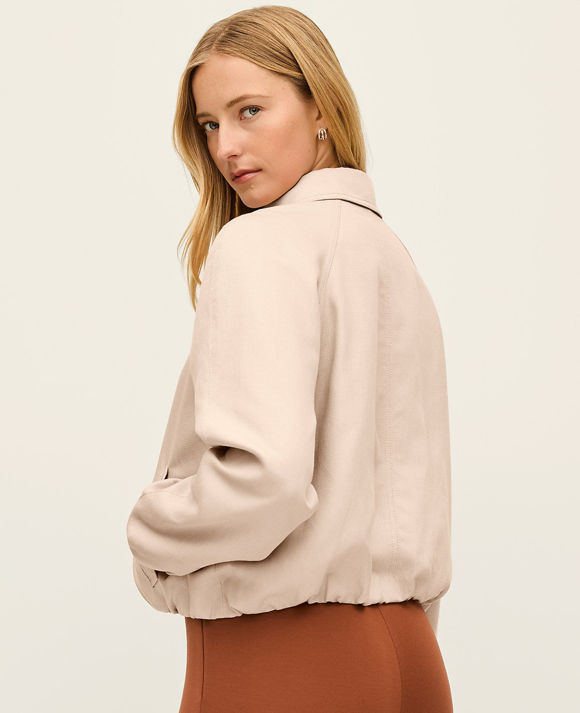 Bubble Collared Jacket | Ann Taylor