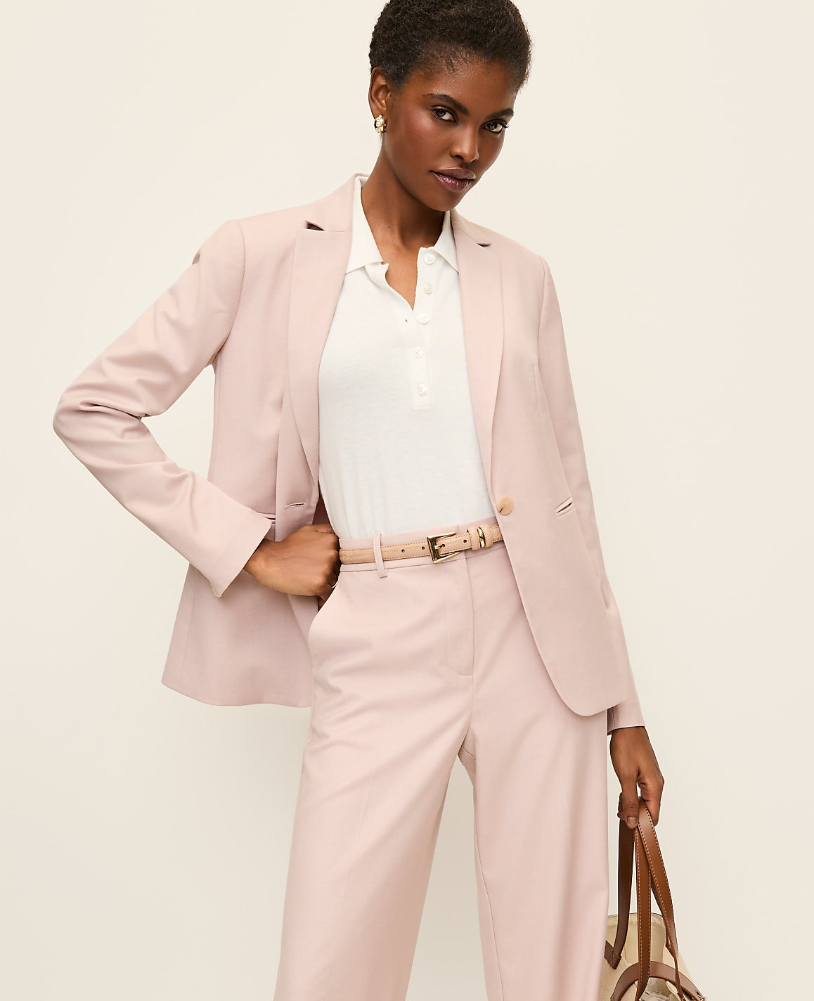 The Long Single Button Blazer | Ann Taylor