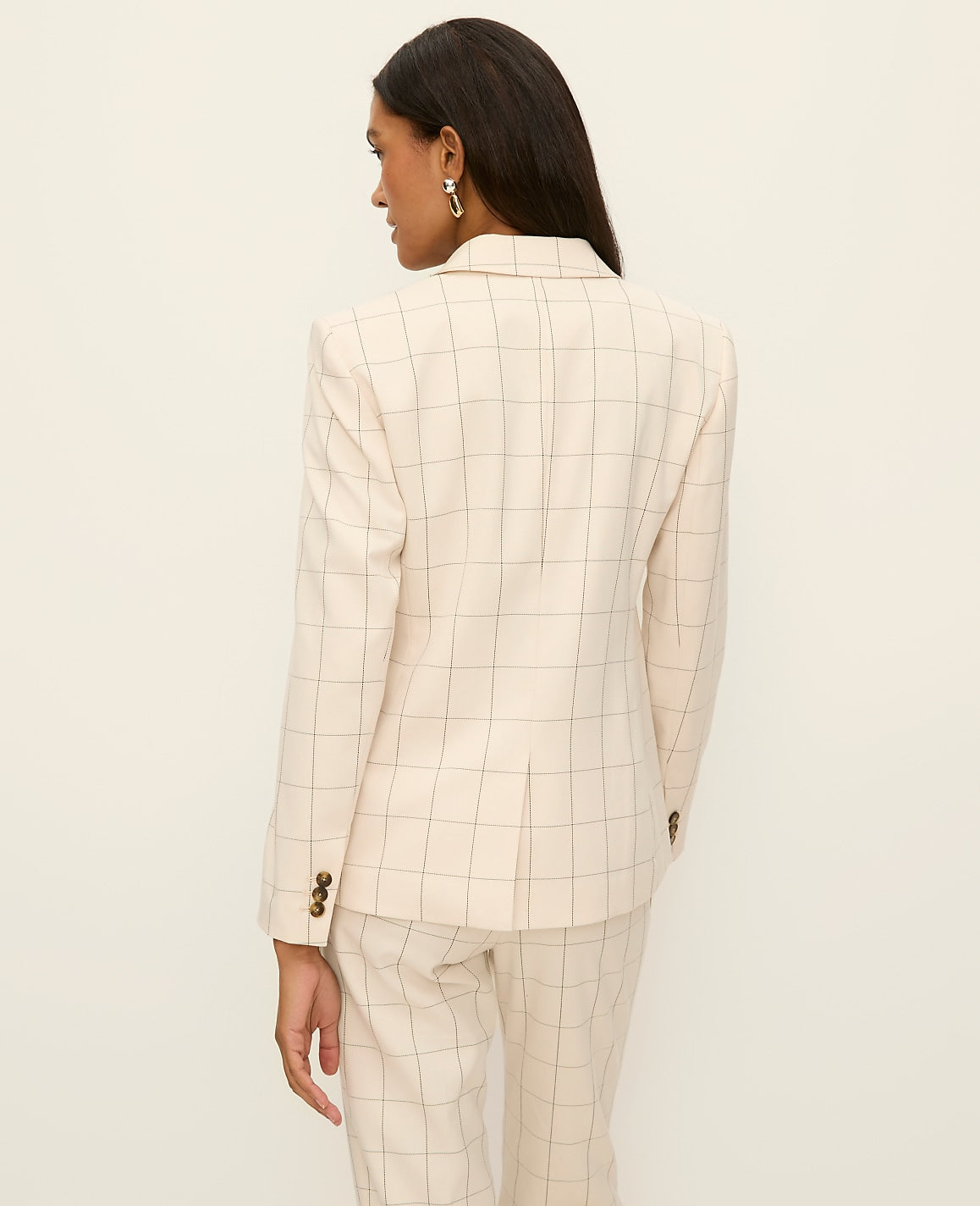 The Hutton Blazer in Windowpane | Ann Taylor