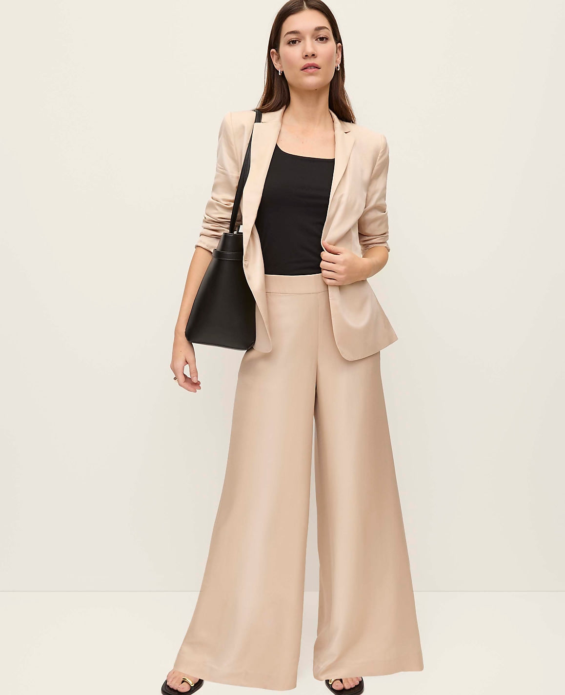 The Hutton Blazer in Shine | Ann Taylor