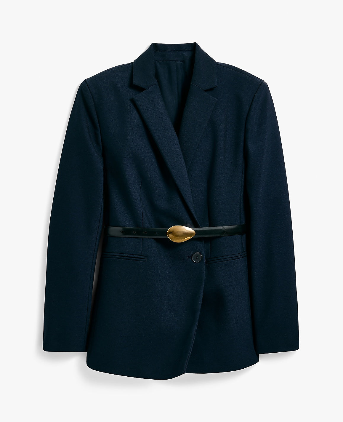The Straight Fit Double Breasted Blazer | Ann Taylor
