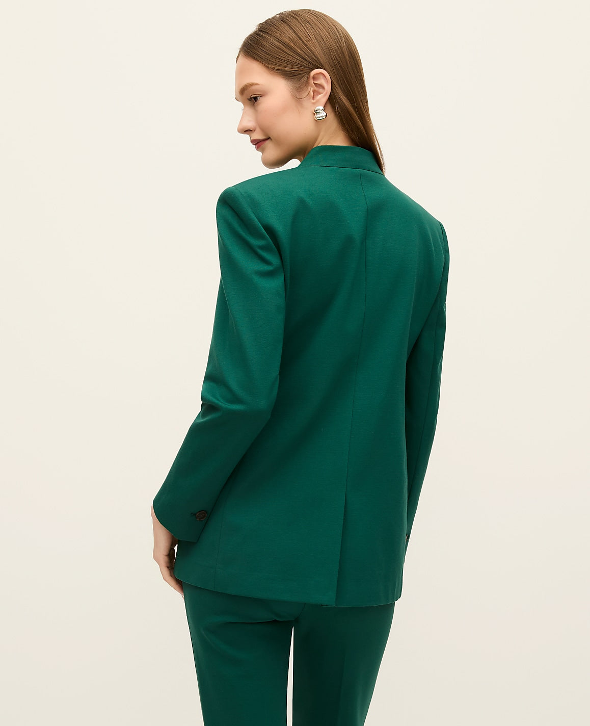 The Collarless Blazer in Ponte | Ann Taylor