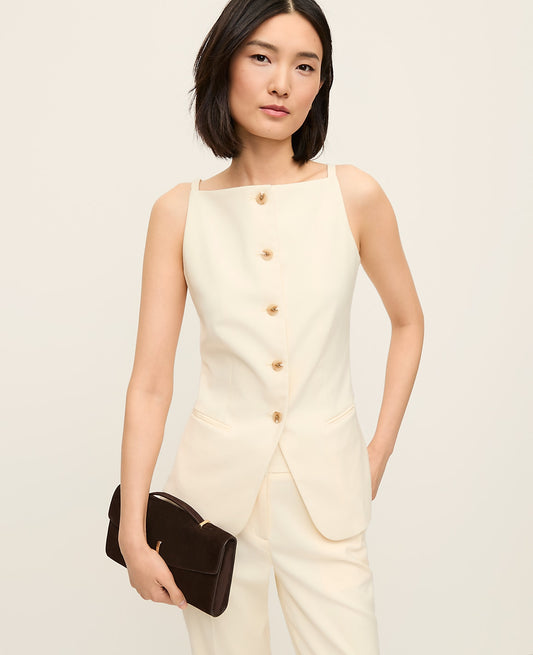 Boatneck Vest | Ann Taylor