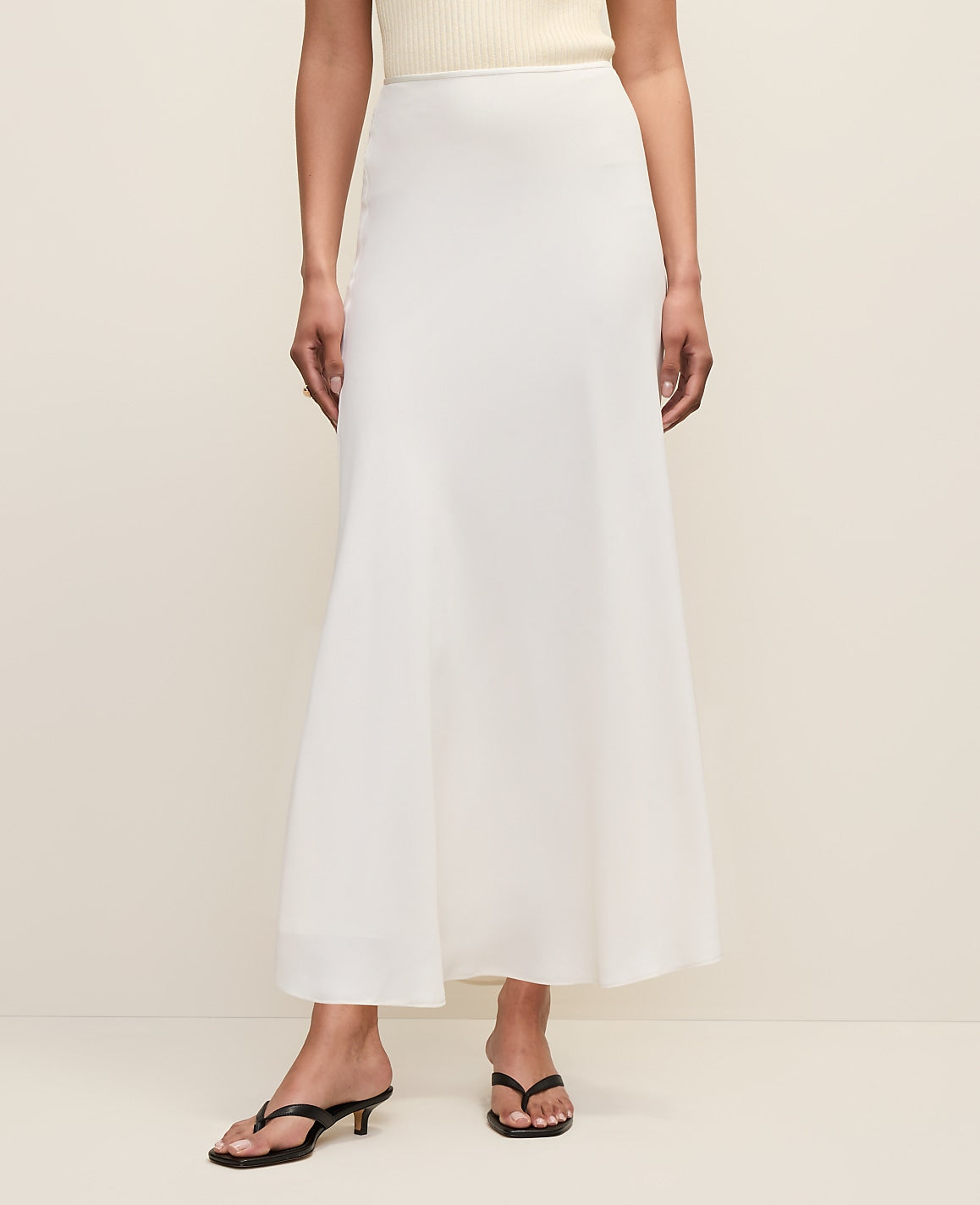 Bias Flare Maxi Skirt | Ann Taylor