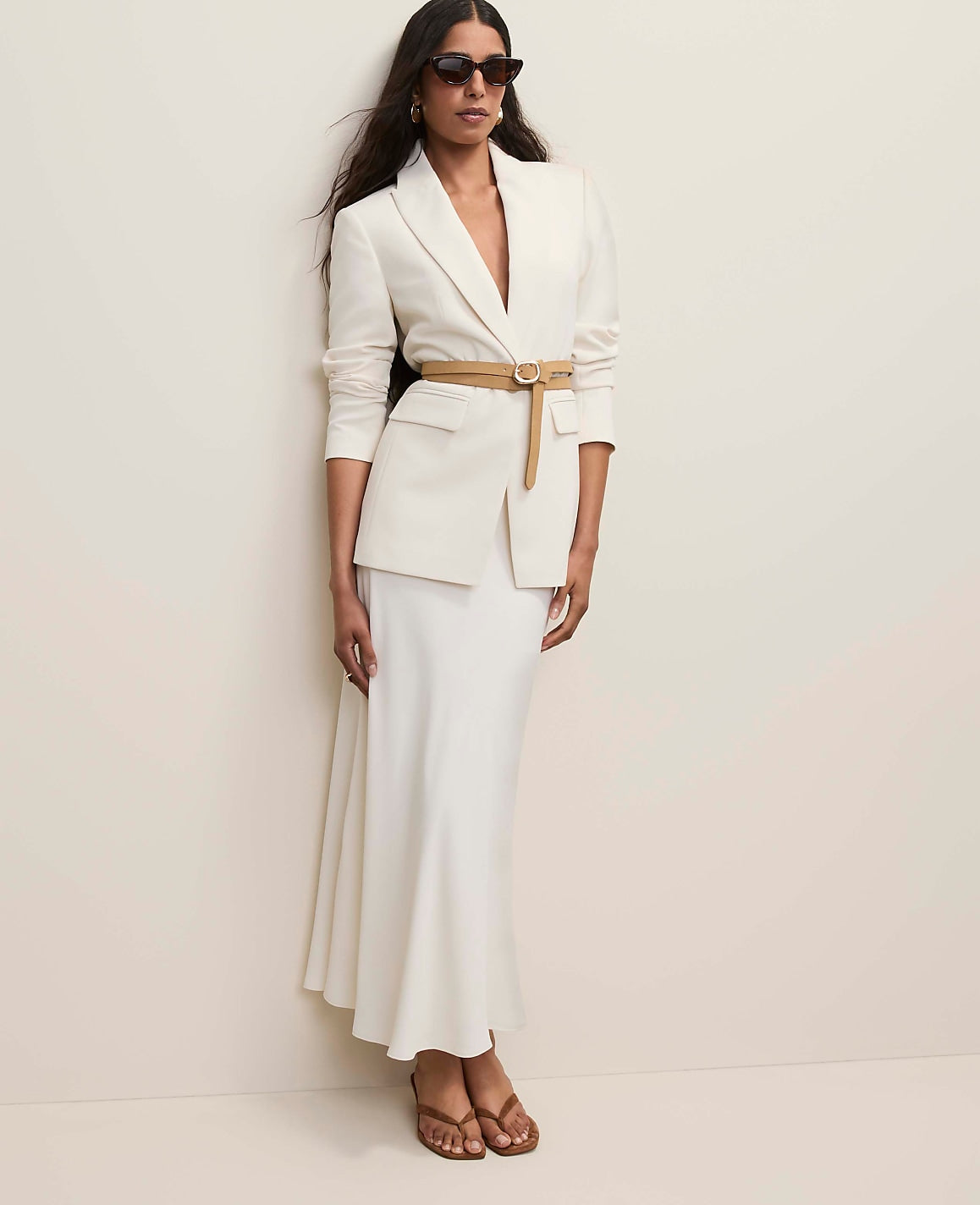 Bias Flare Maxi Skirt | Ann Taylor