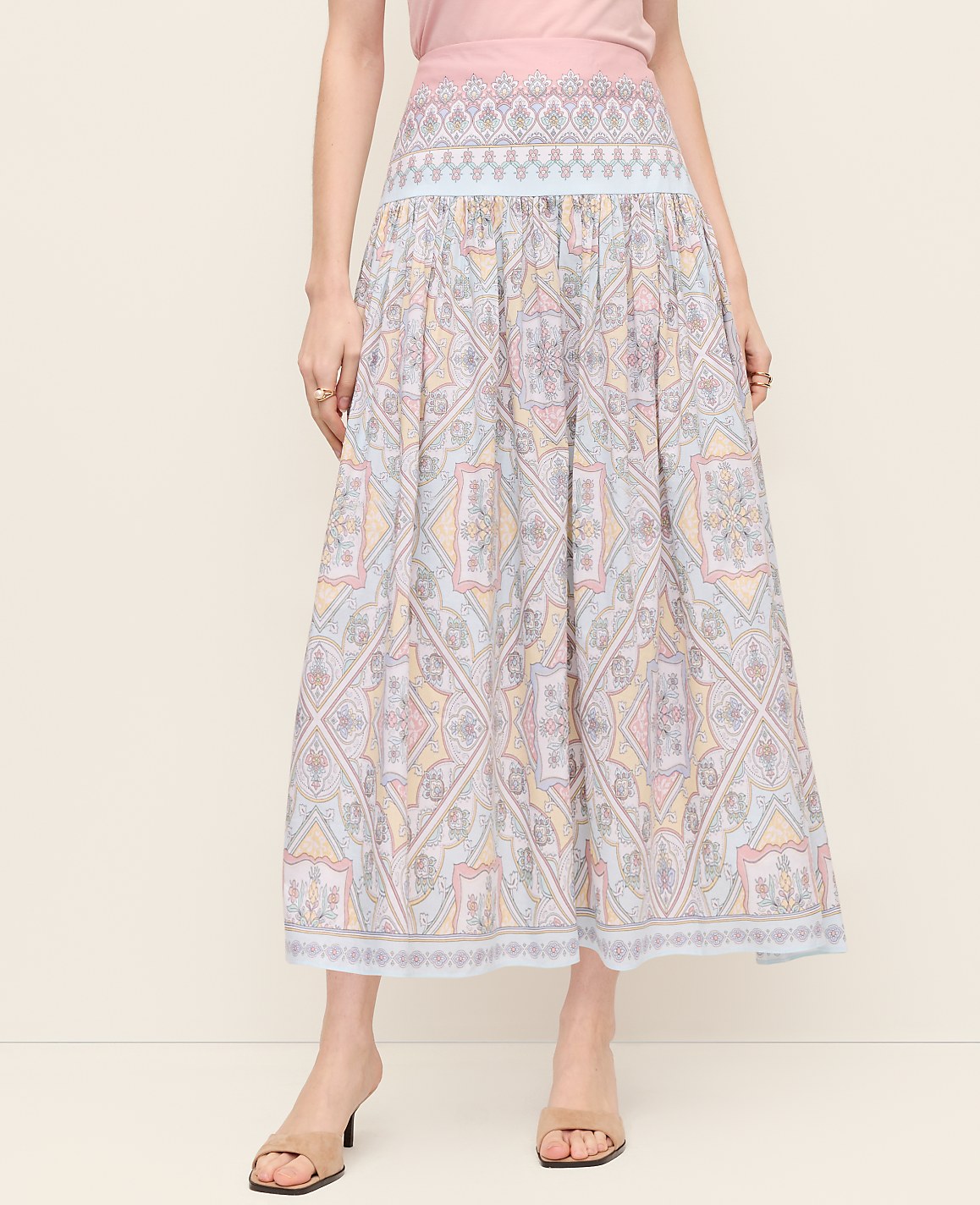 Paisley Maxi Skirt | Ann Taylor