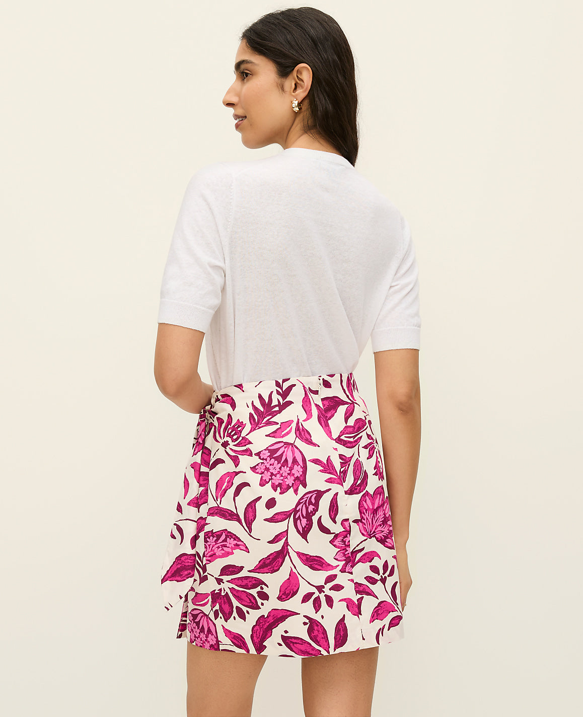 Floral Sarong Wrap Skirt | Ann Taylor