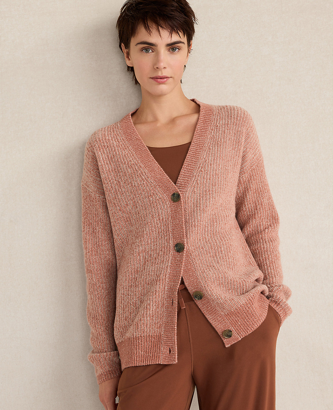 Have Well Within Cashmere Shaker Stitch Cardigan | Ann Taylor