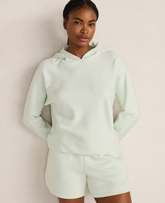 Haven Well Within Soft Knit Pleated Hoodie | Ann Taylor