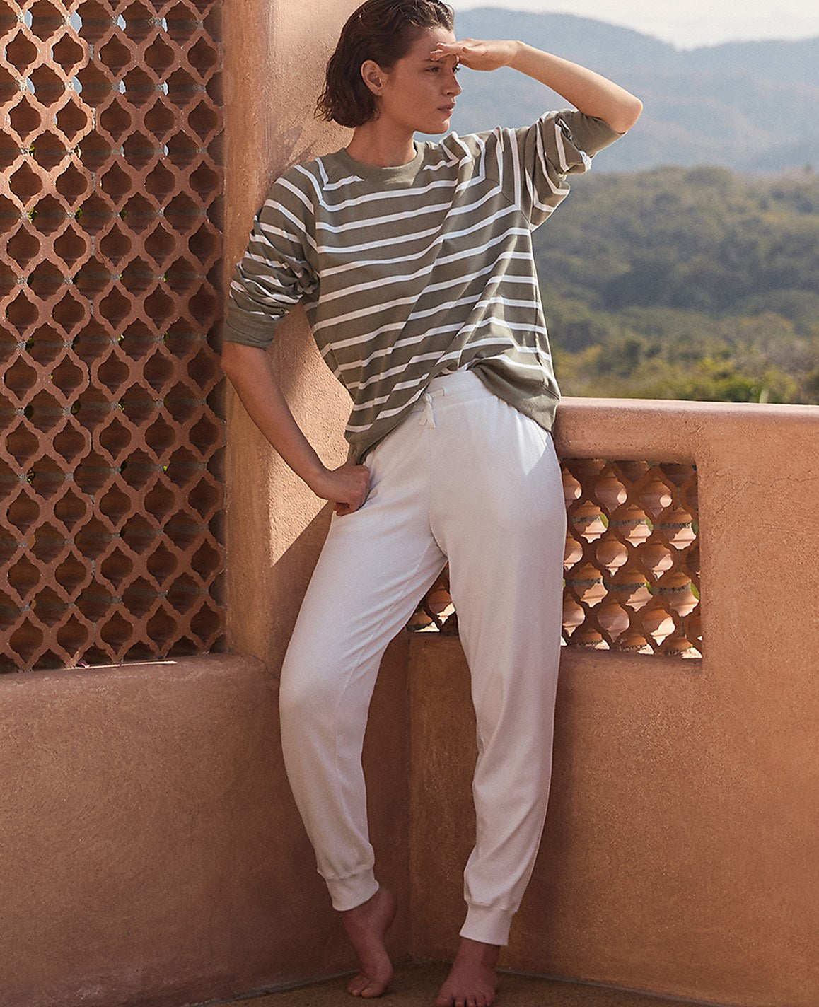 Haven Well Within Organic Cotton Interlock Everyday Sweatshirt | Ann Taylor