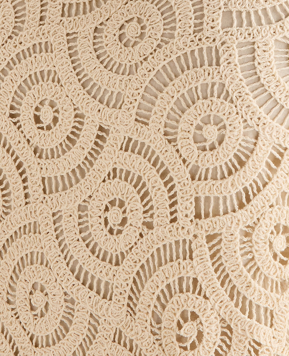 Haven Well Within Cotton Crochet Scalloped Midi Dress | Ann Taylor
