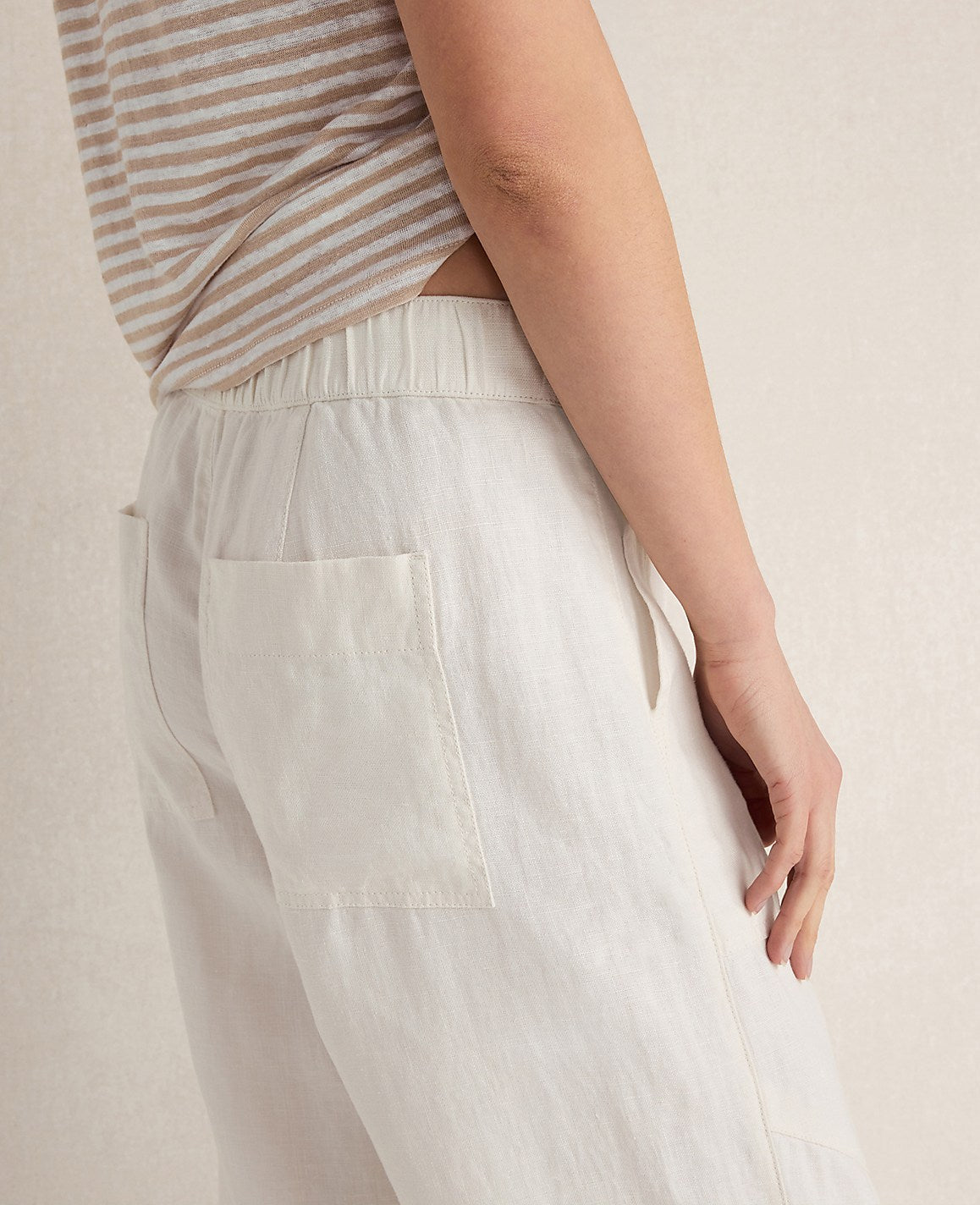 Haven Well Within Heavyweight Linen Wide Leg Pants | Ann Taylor