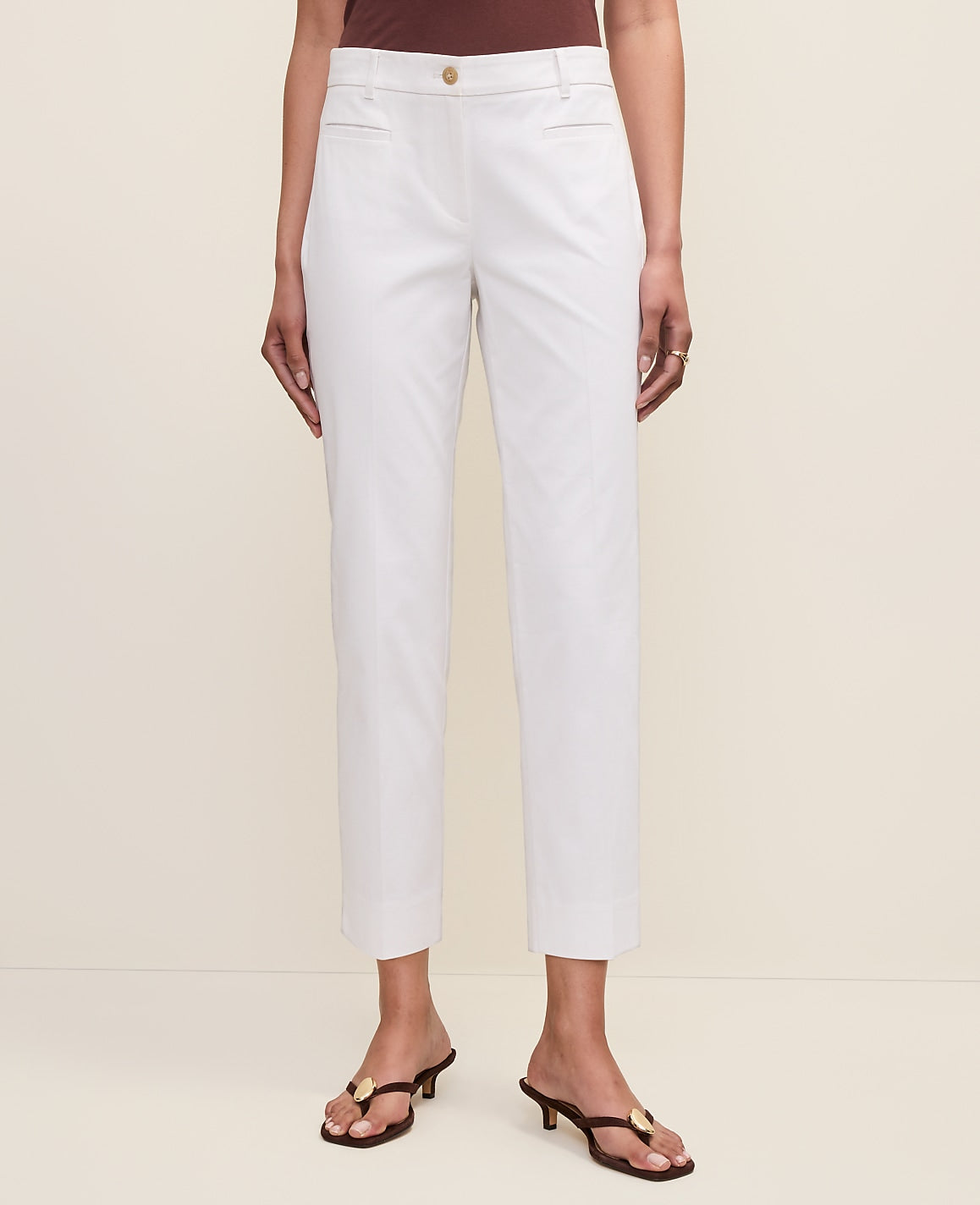 The Cotton Crop Pant | Ann Taylor
