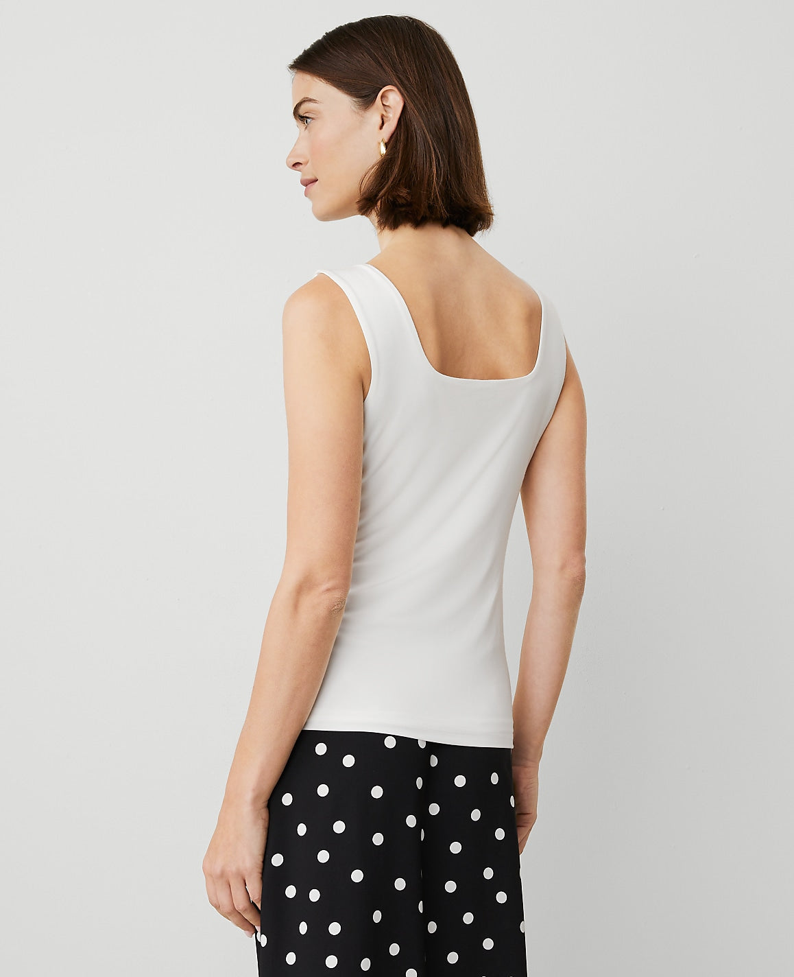 Square Neck Tank Top | Ann Taylor