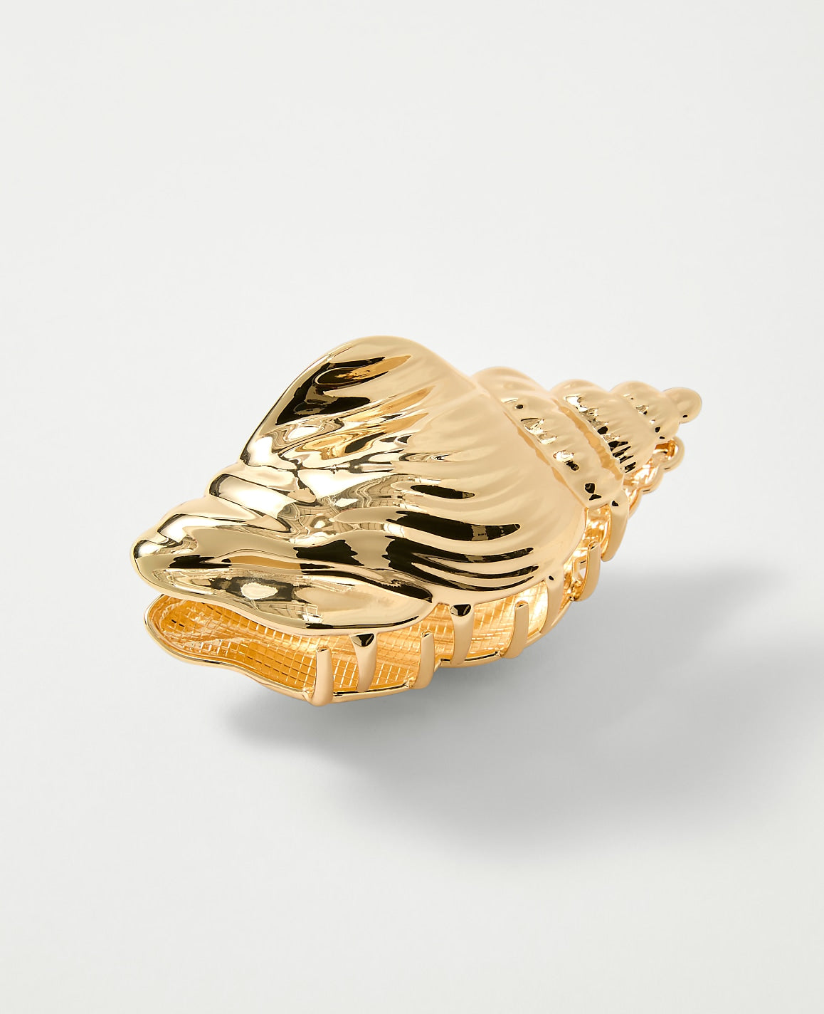 Metal Conch Shell Hair Clip | Ann Taylor