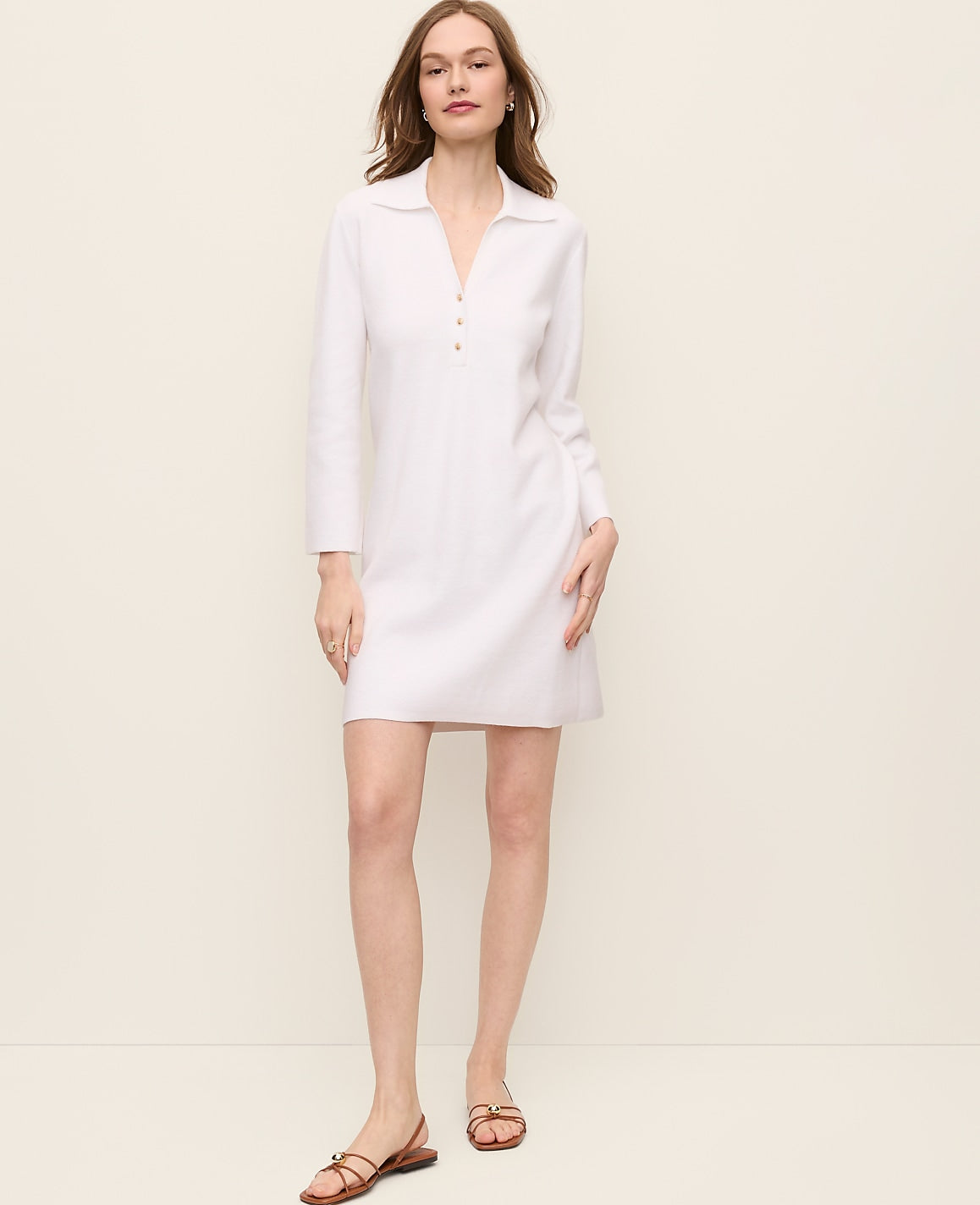 Collared Shift Dress | Ann Taylor