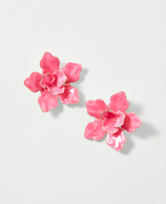Floral Statement Stud Earrings | Ann Taylor