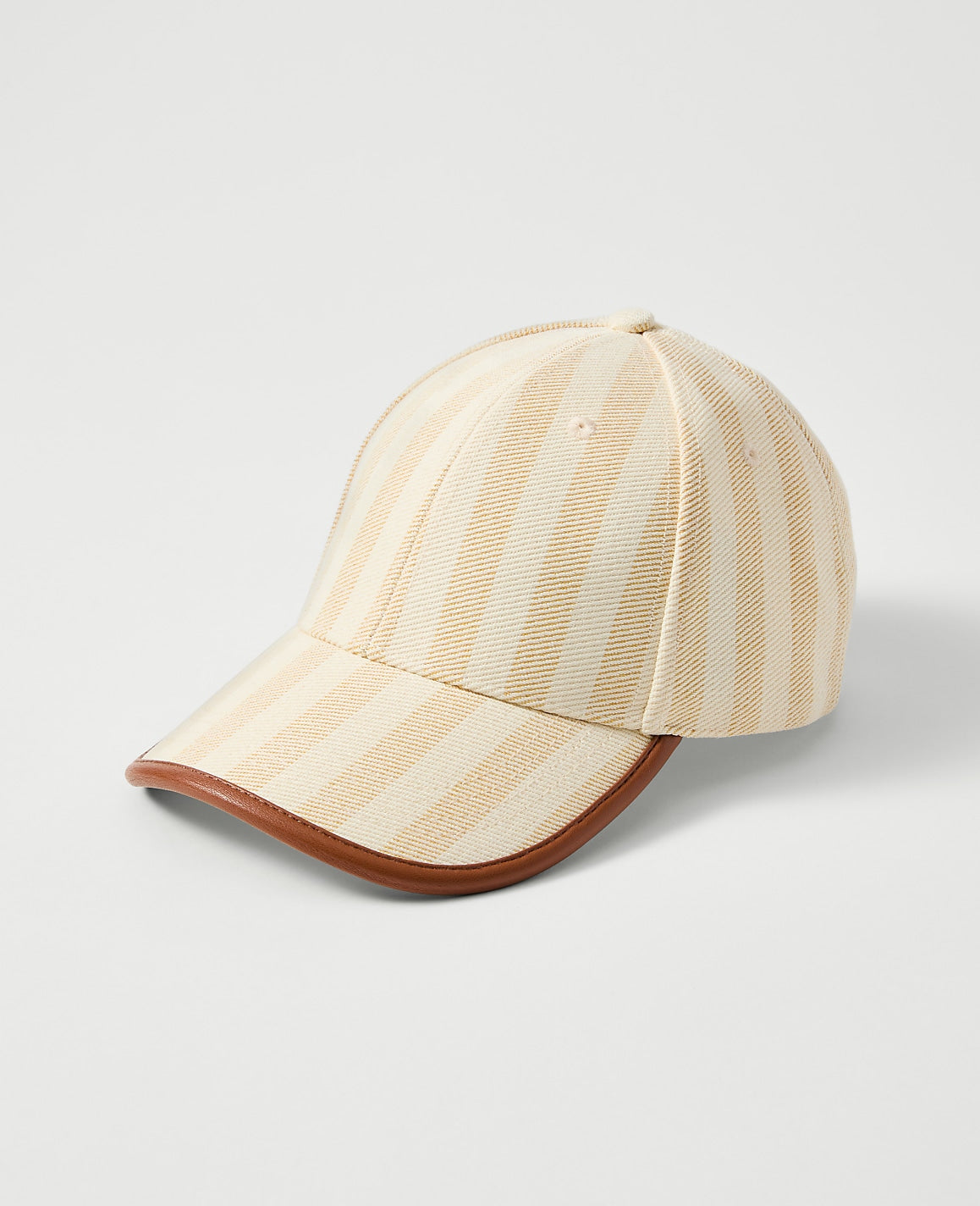 Weekend Striped Baseball Cap | Ann Taylor