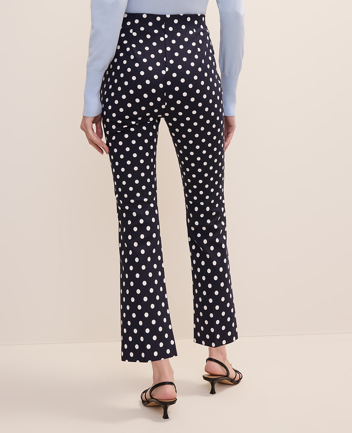 The Tall Slim Kick Capri in Polka Dot | Ann Taylor