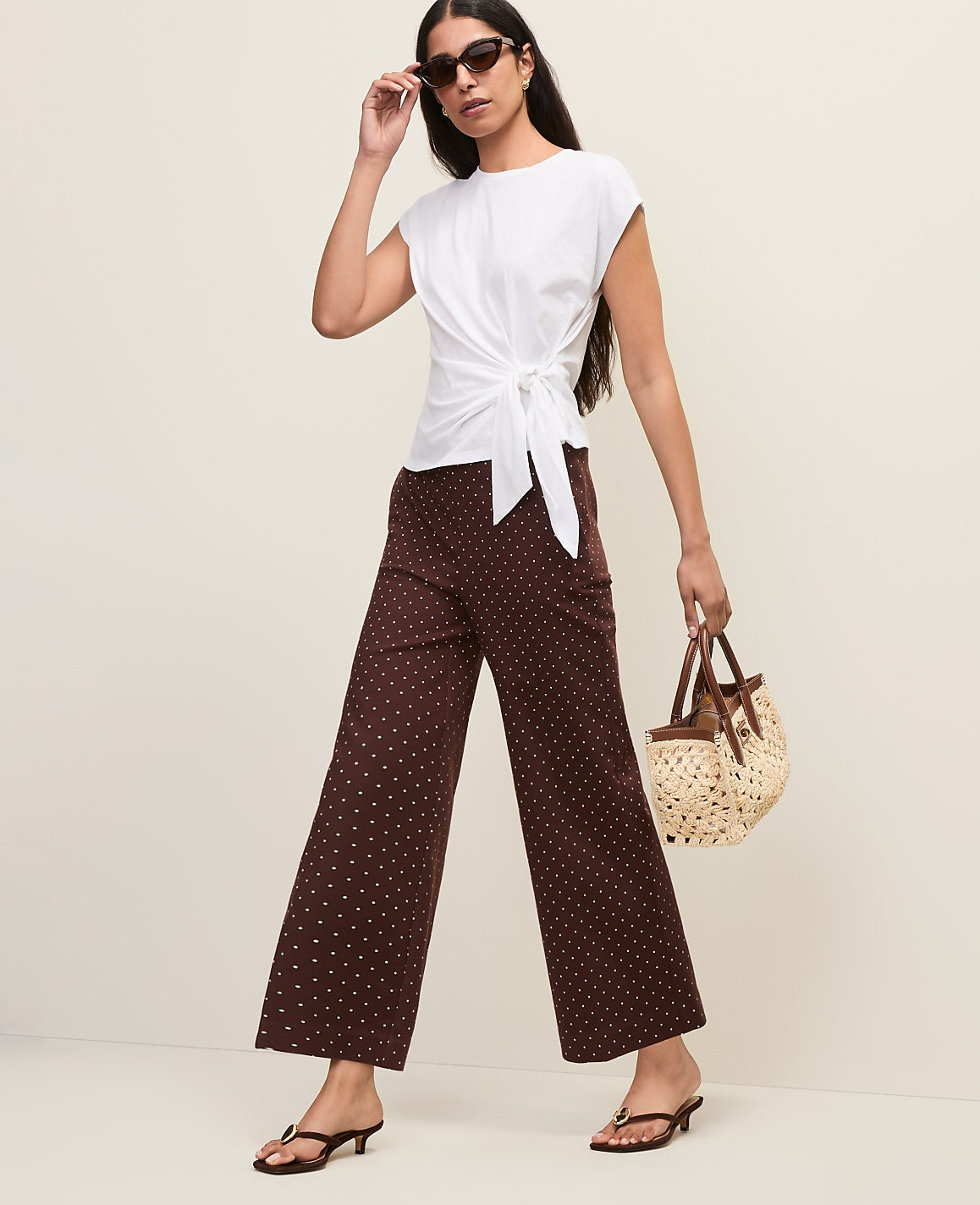 The Tall Grace Pant in Polka Dot | Ann Taylor