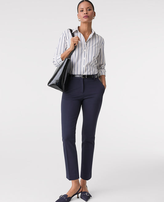 The Tall Eva Ankle Pant in Ponte | Ann Taylor