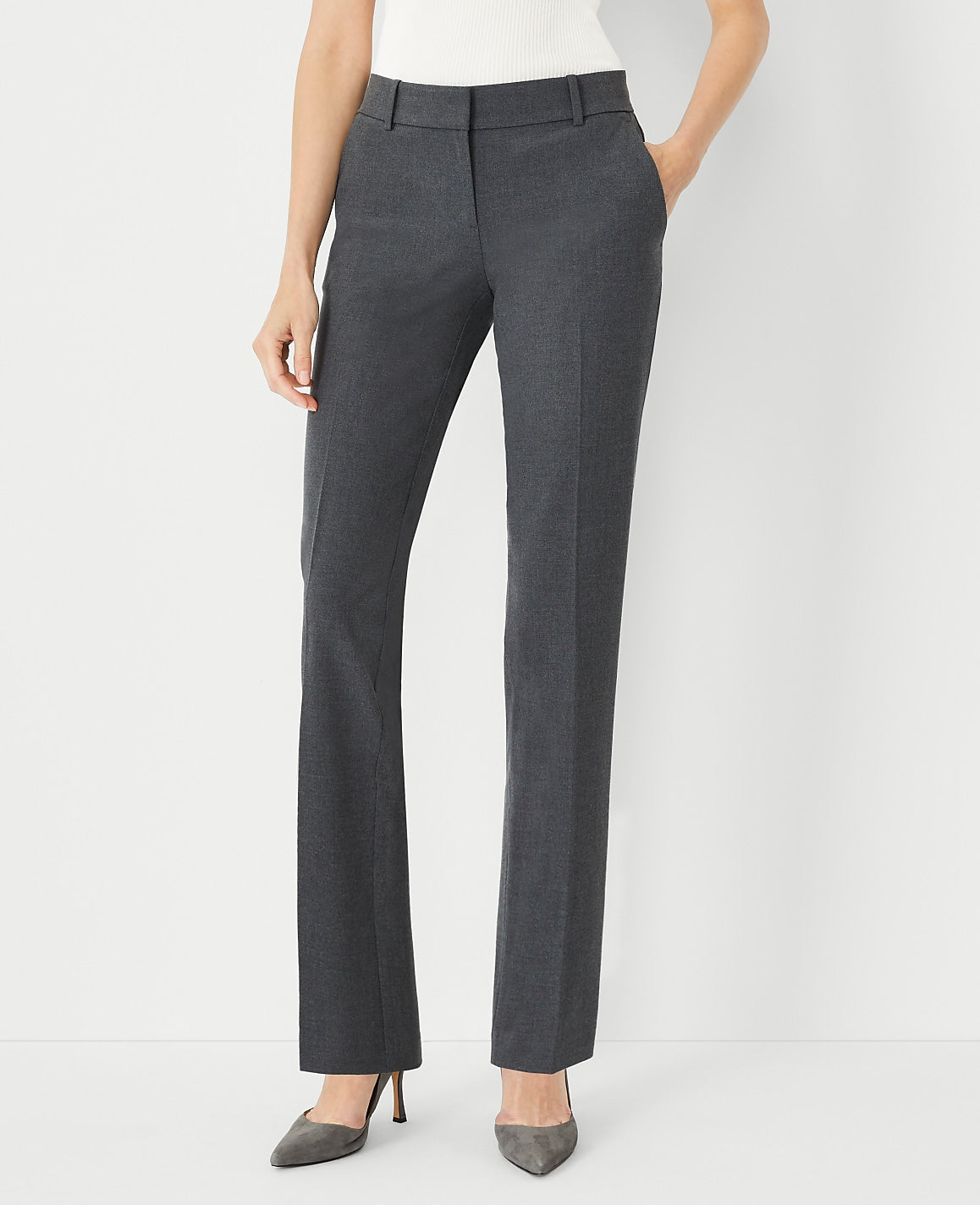 The Tall Straight Pant in Seasonless Stretch | Ann Taylor