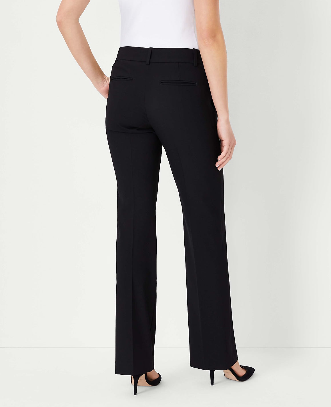 The Tall Mid Rise Trouser in Seasonless Stretch | Ann Taylor