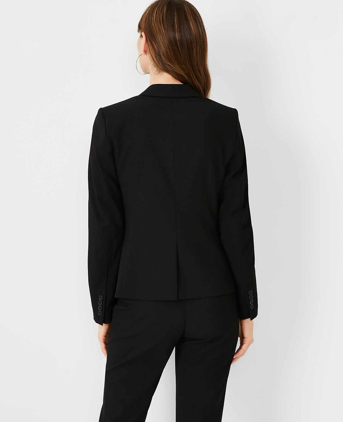 The Tall One-Button Blazer in Seasonless Stretch | Ann Taylor