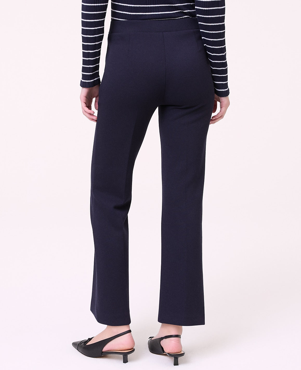 Weekend Easy Fit Flare Ankle Pant | Ann Taylor
