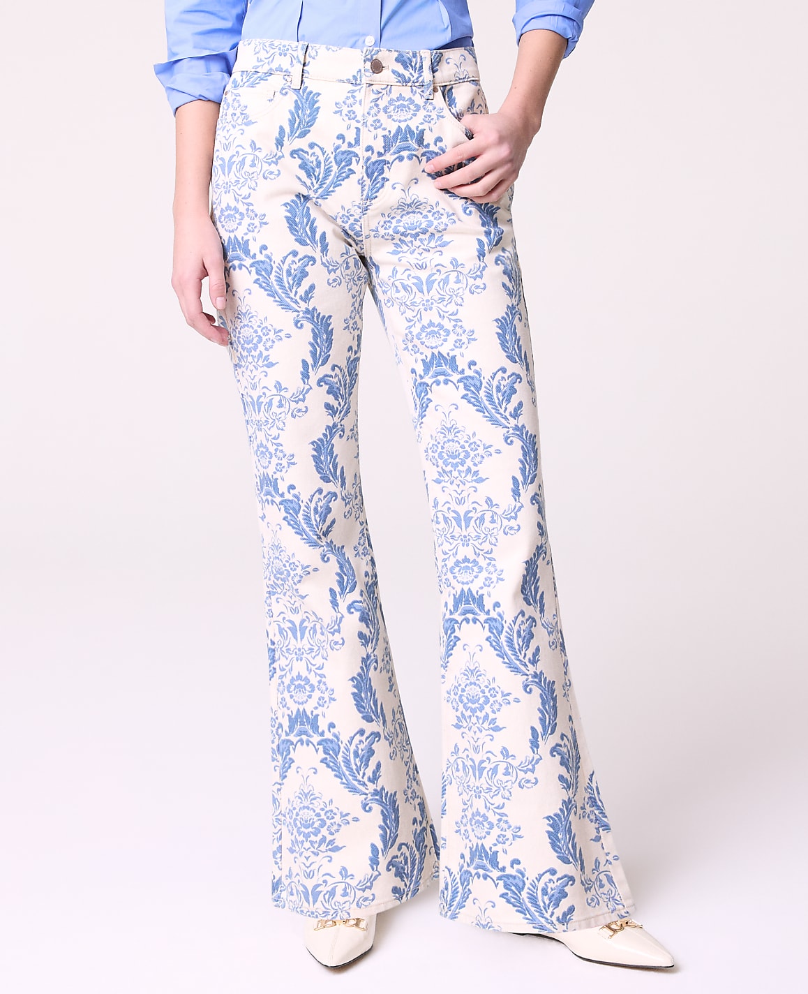 Weekend Toile Boot Jean | Ann Taylor