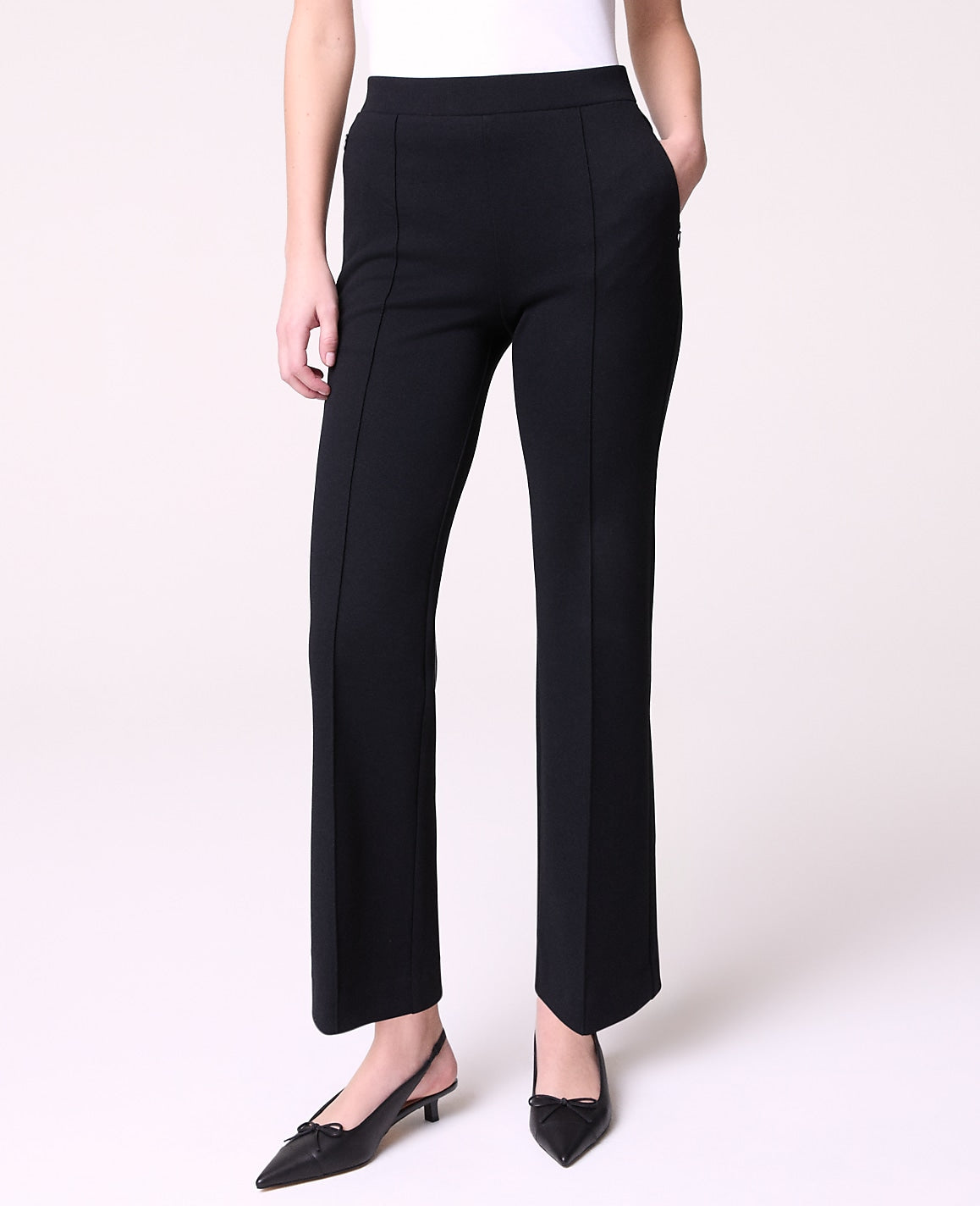 Weekend Easy Fit Flare Ankle Pant | Ann Taylor
