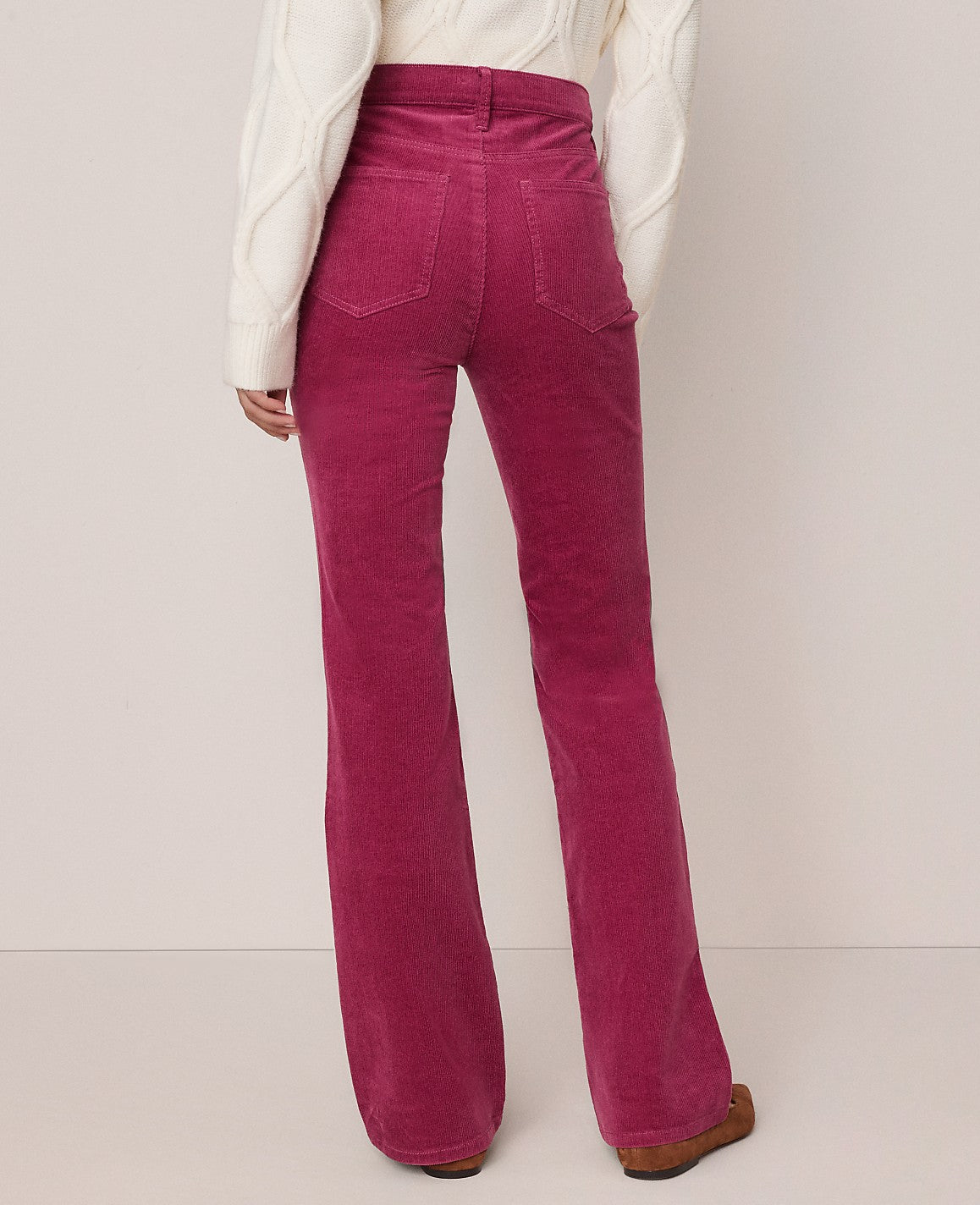 Weekend Boot Corduroy Pant | Ann Taylor